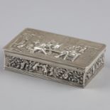 Tobacco box silver.