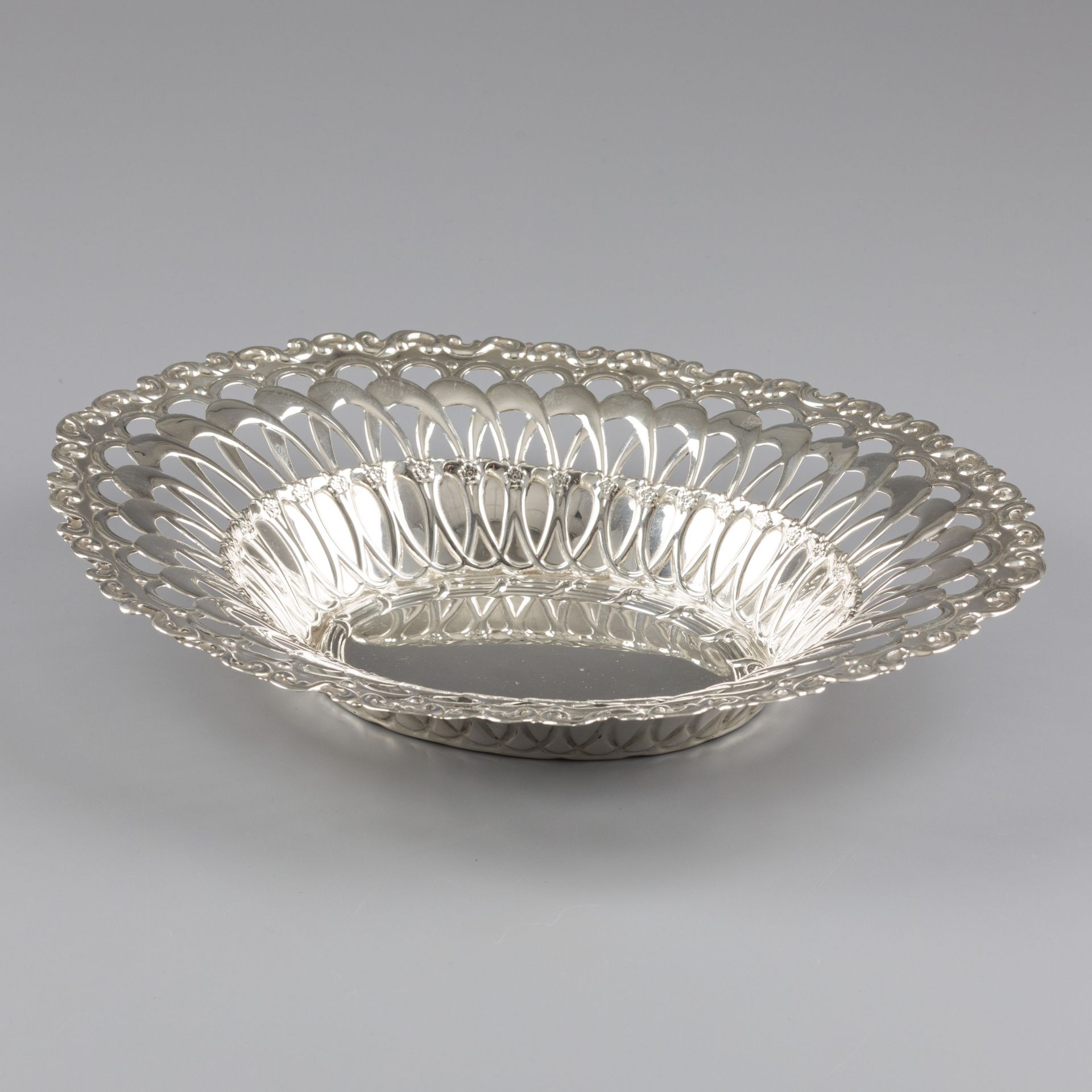 Bread basket / fruit basket silver. - Bild 2 aus 6