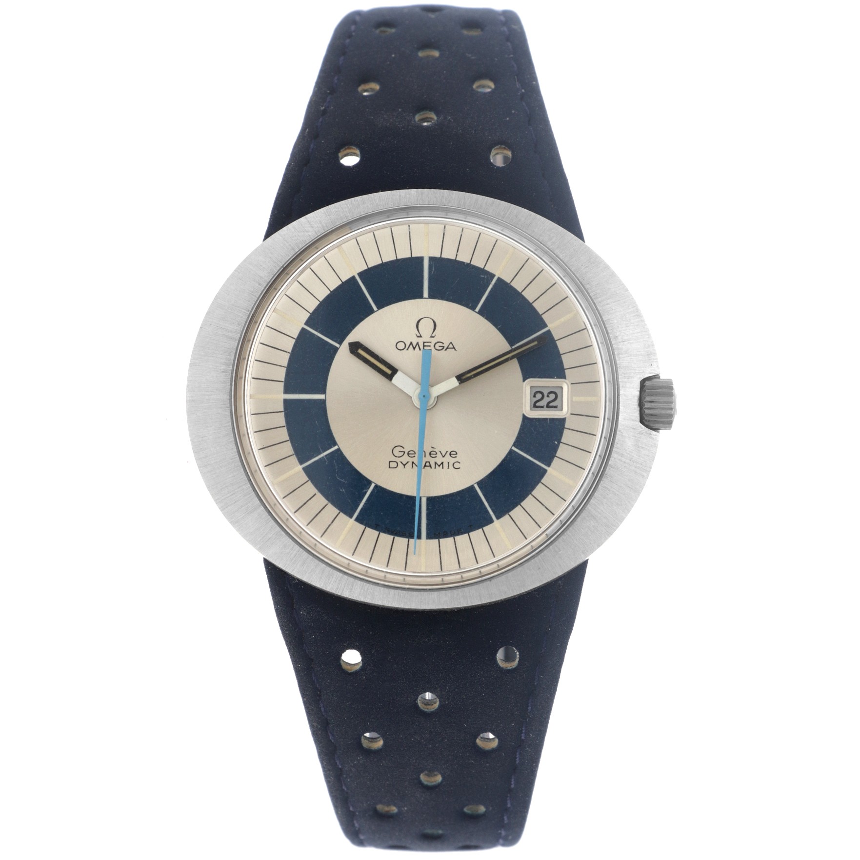 No Reserve - Omega Genève Dynamic 166.079 - Men's watch - approx. 1970.