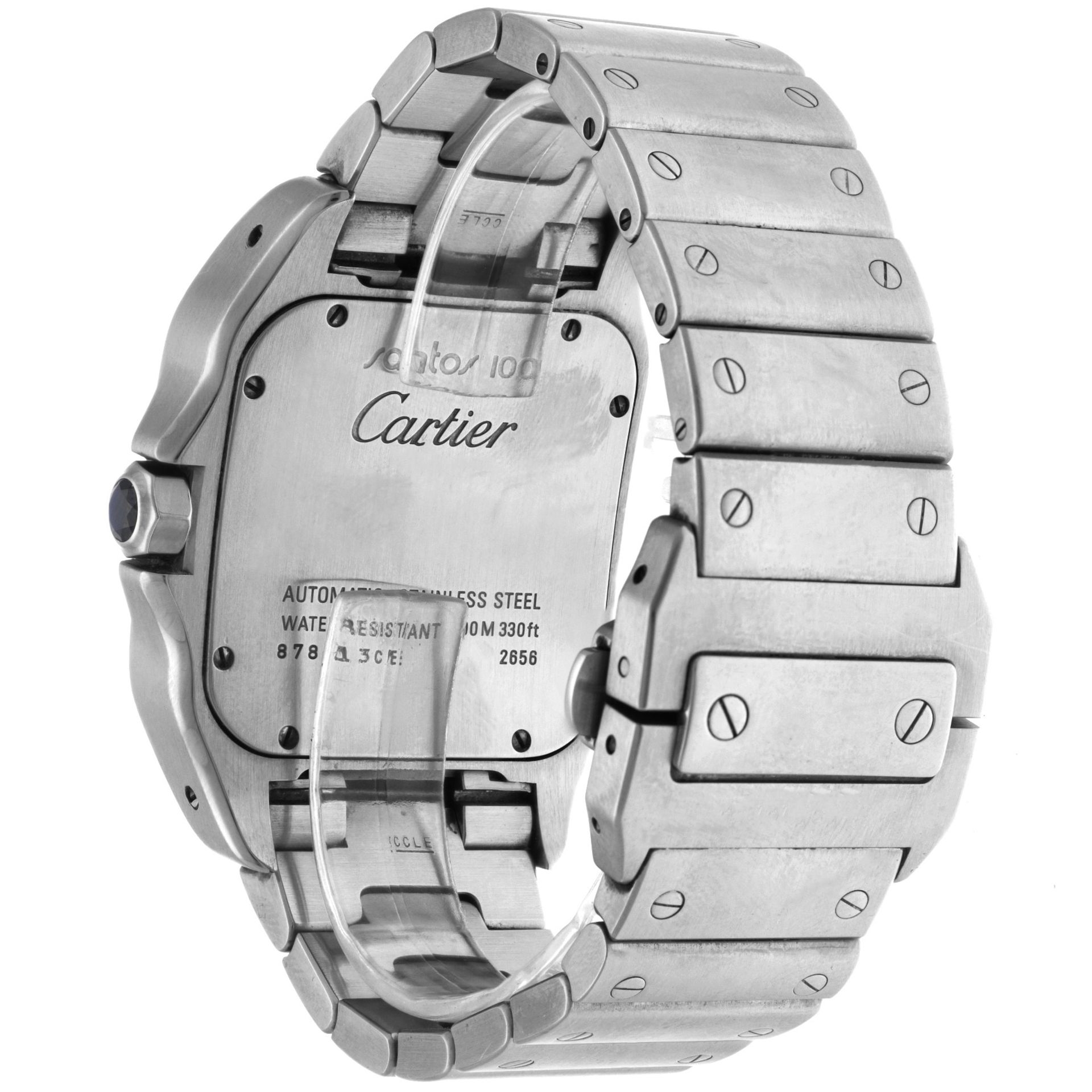 No Reserve - Cartier Santos 100 XL 2656 - Men's watch.  - Image 3 of 6