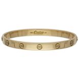 No Reserve - Cartier 18K yellow gold Love bracelet.