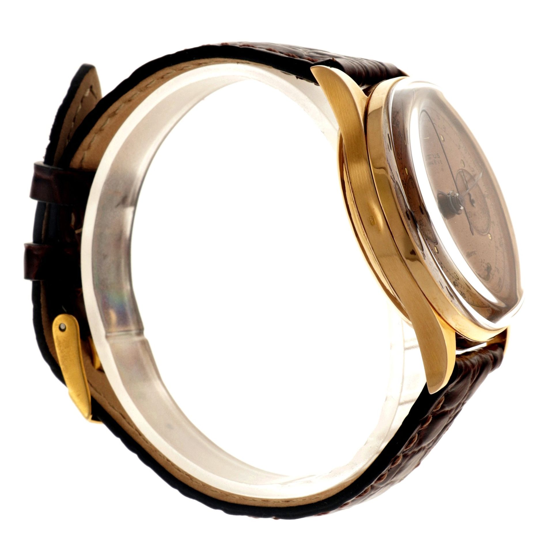 No Reserve - Titus Chronograph Suisse 18K. - Men's watch. - Image 4 of 6