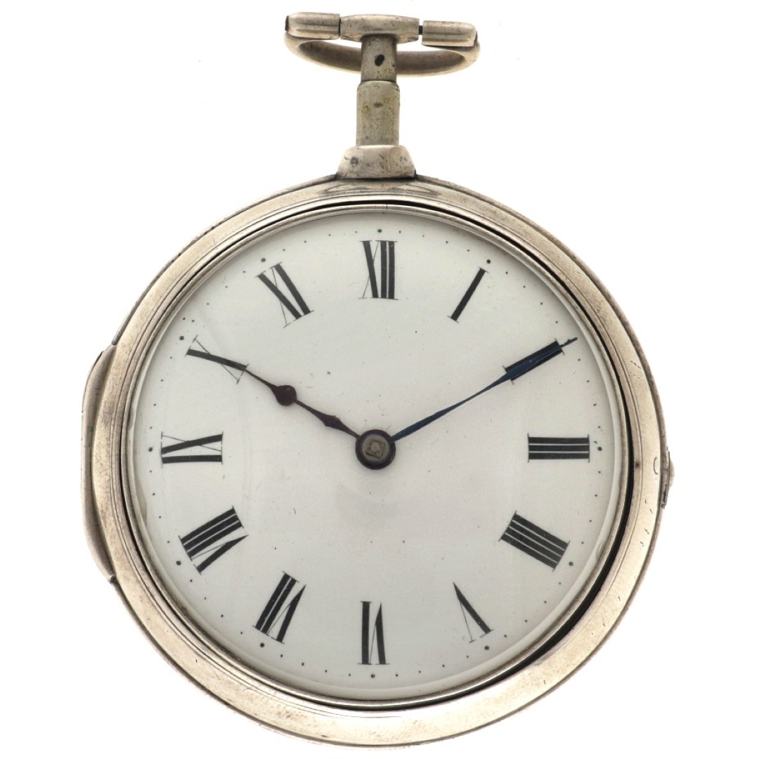 No Reserve - P. Frankwell Verge Fusee  Escapement Silver (925/1000) - Men's pocket watch - approx. 1