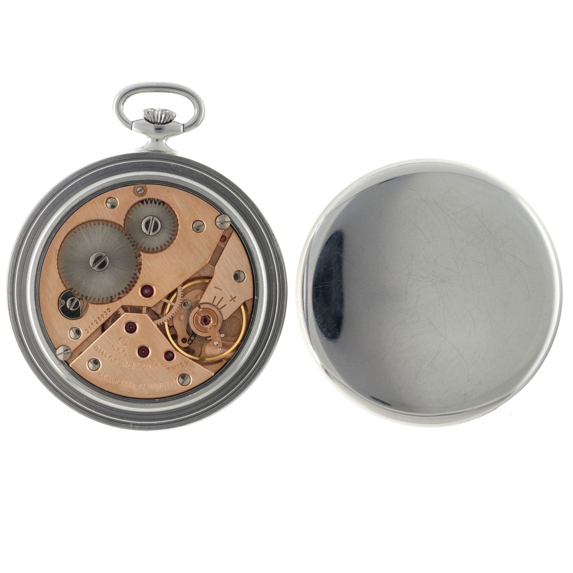 No Reserve - Omega Genève 121.1740 - Men's pocket watch - approx. 1970. - Bild 3 aus 4