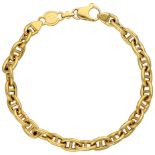 No Reserve - 18K Yellow Gold Urbano Italian Gucci link bracelet