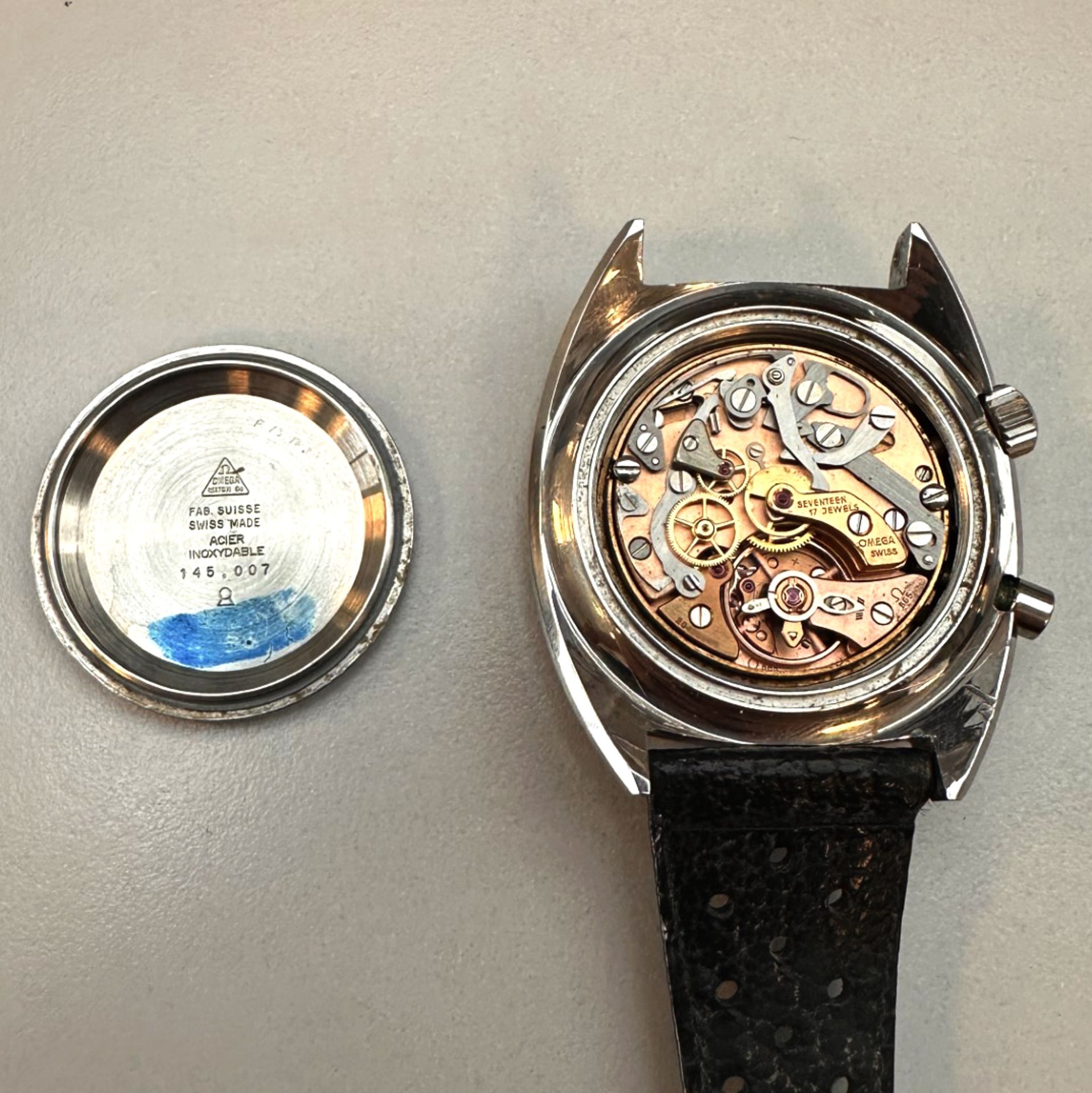No Reserve - Omega Seamaster Chronostop 145.007 - Men's watch - approx. 1969. - Bild 6 aus 6