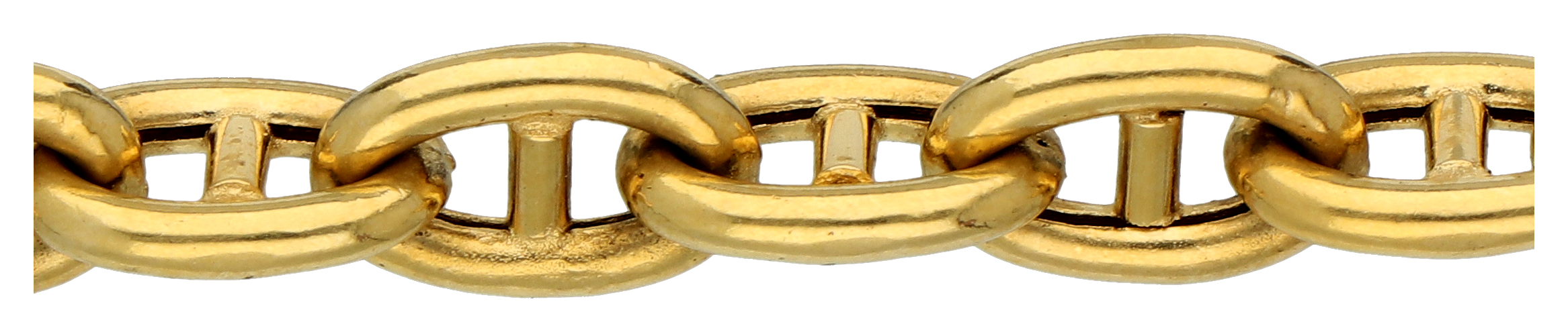 No Reserve - 18K Yellow Gold Urbano Italian Gucci link bracelet - Image 2 of 4