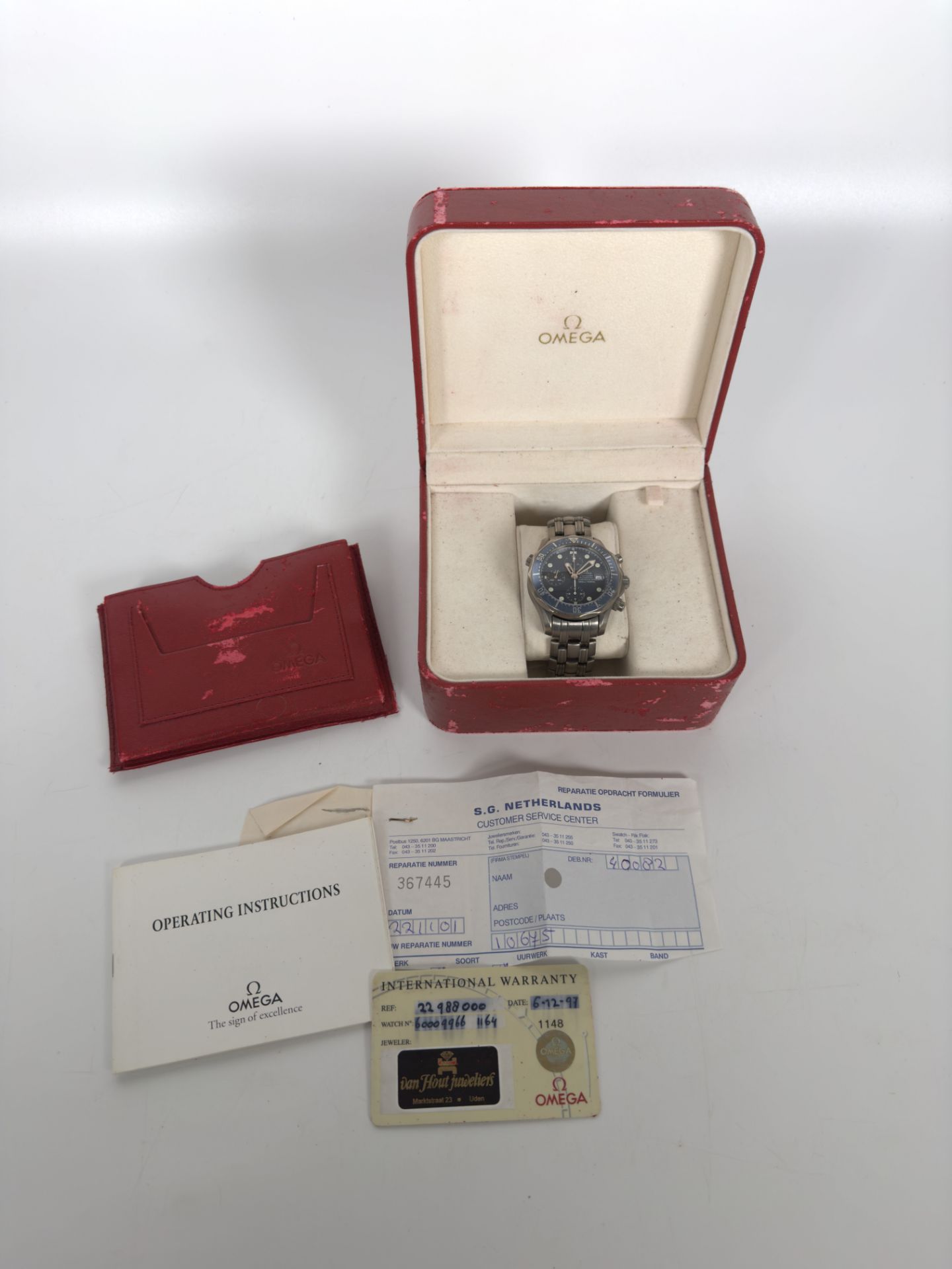 No Reserve - Omega Seamaster Professional 300m Chronograph 22988000 - Men's watch - 1997. - Bild 5 aus 5