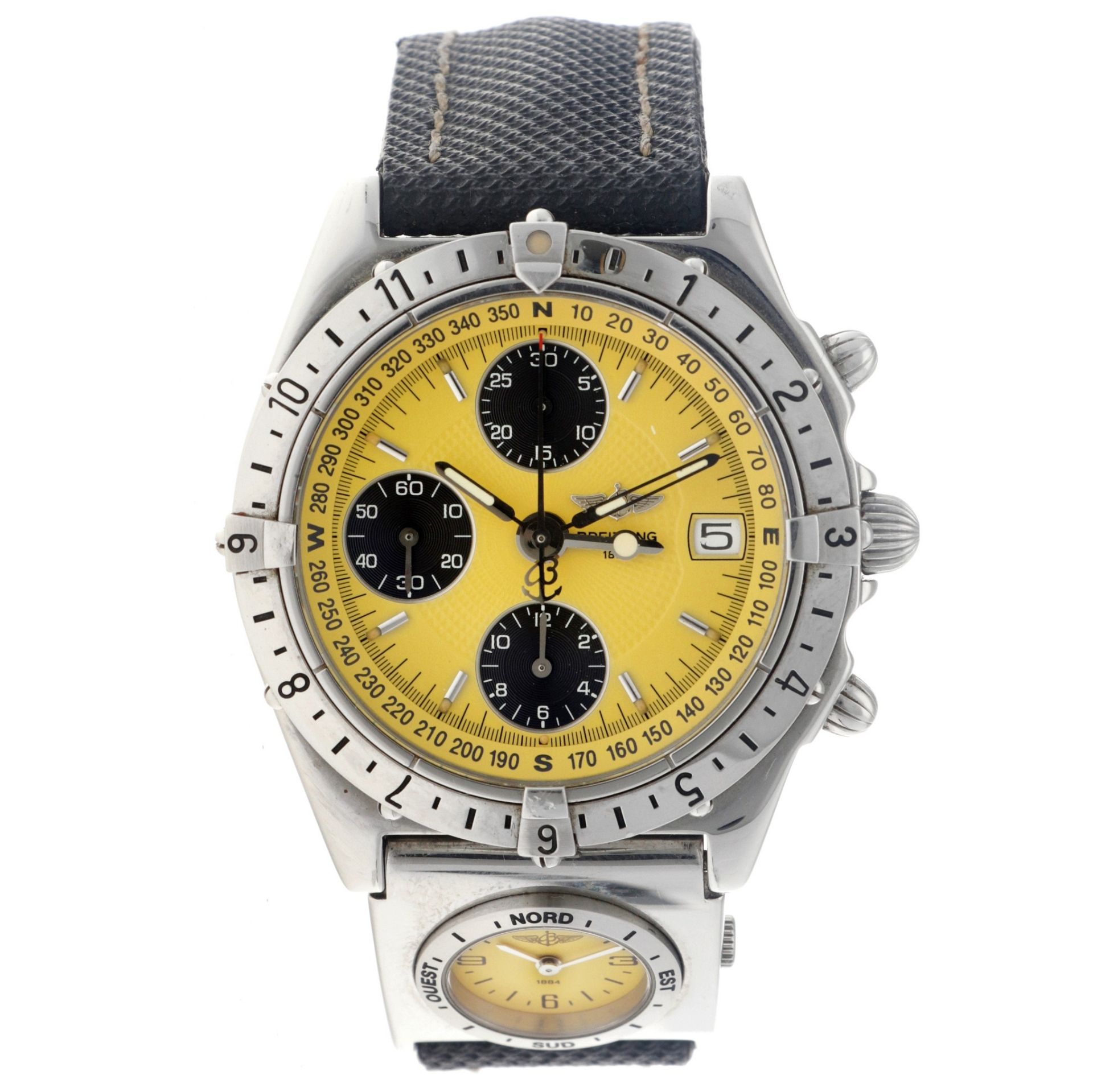 No Reserve - Breitling Chronomat UTC A20048 & A61172 - Men's watch.