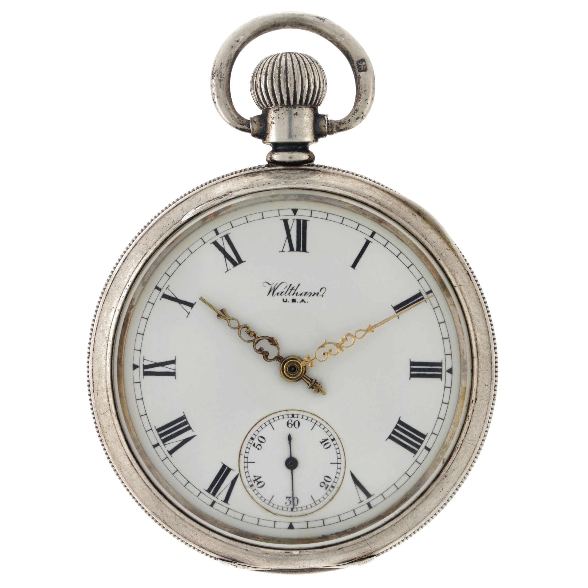 No Reserve - Waltham U.S.A. silver pocketwatch (925/1000) - Men's pocketwatch - approx. 1918.