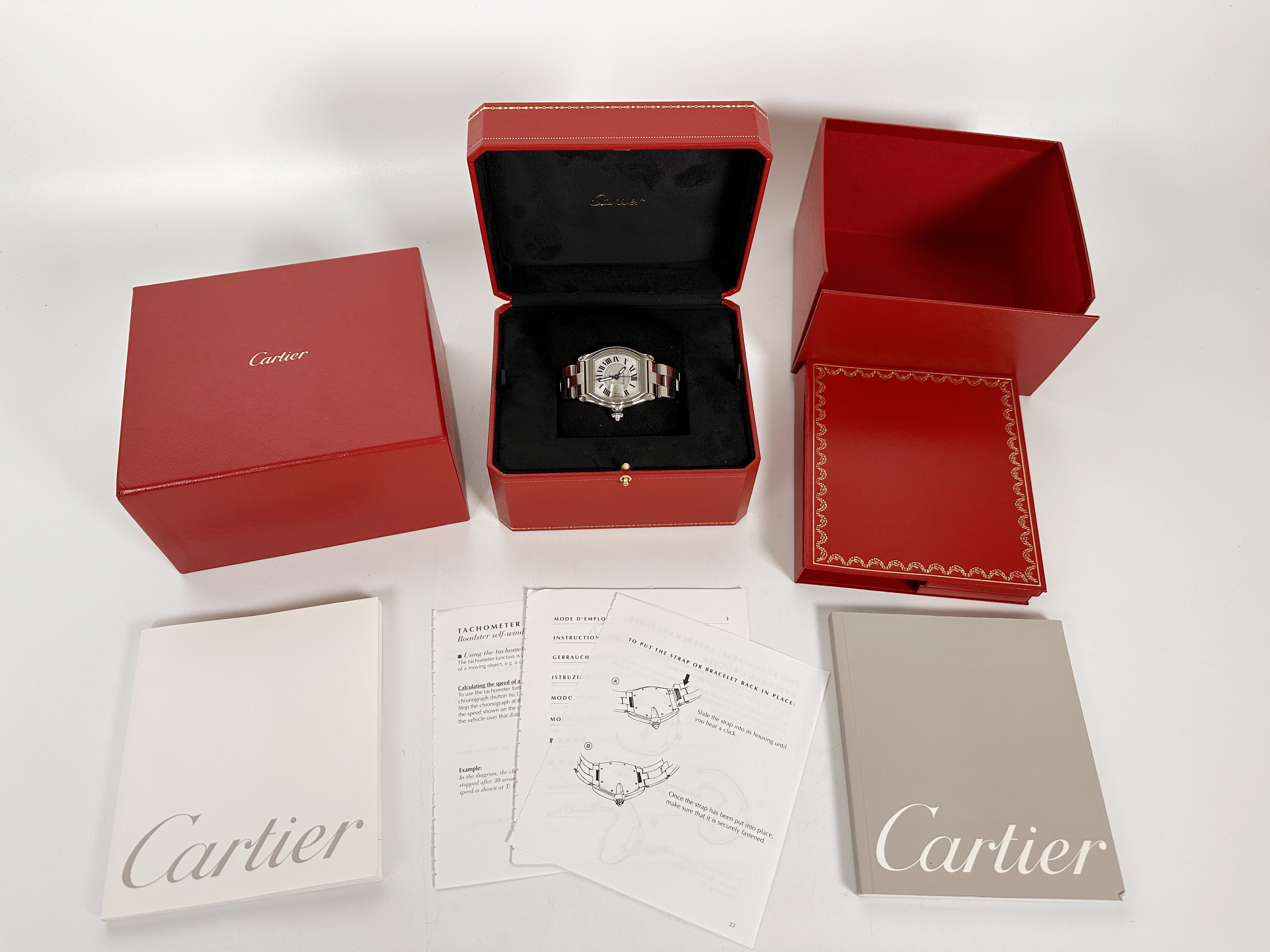 No Reserve - Cartier Roadster 2510 - Men's watch. - Image 6 of 6