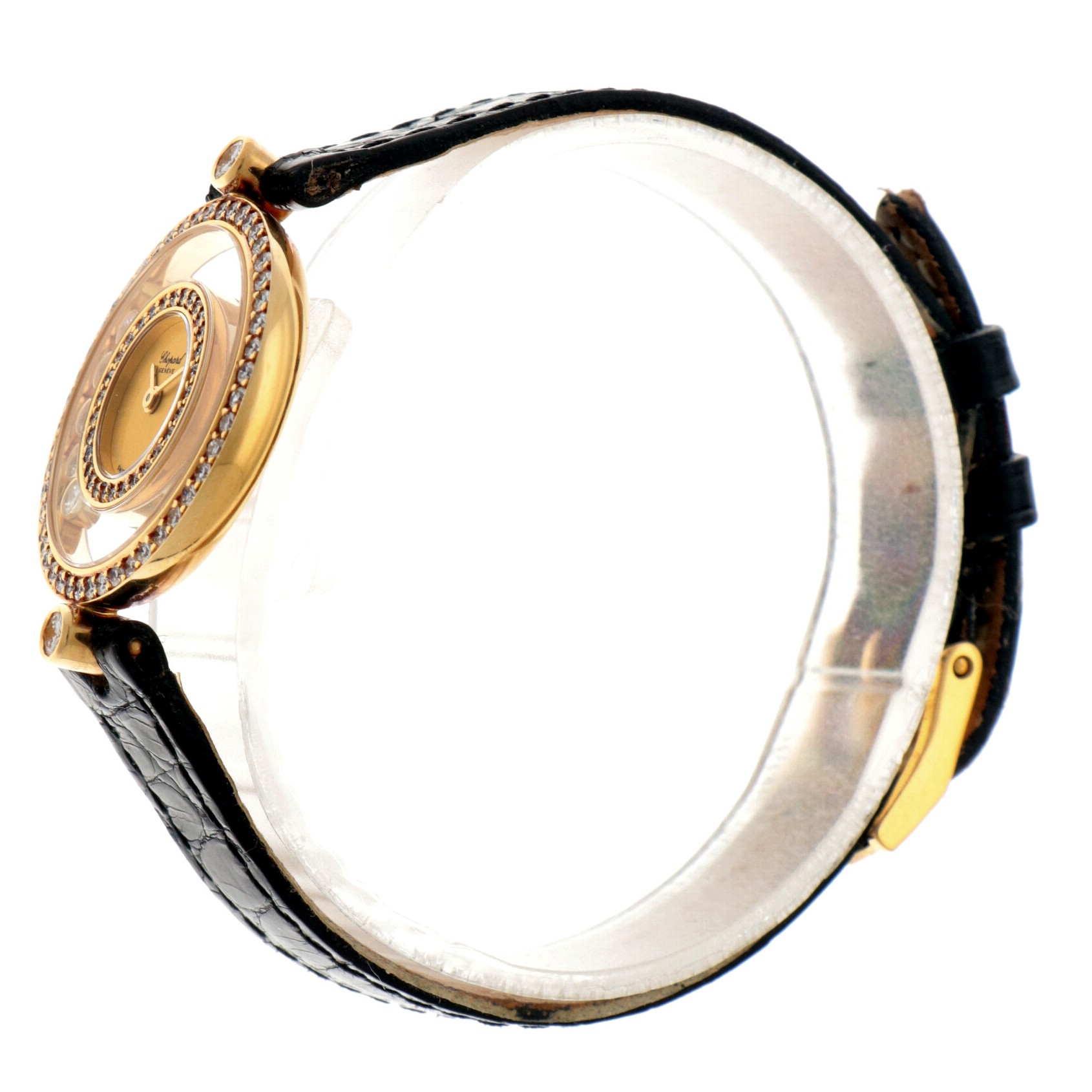 No Reserve - Chopard Happy Diamonds 4097 - Lady's watch - 1989. - Image 5 of 6