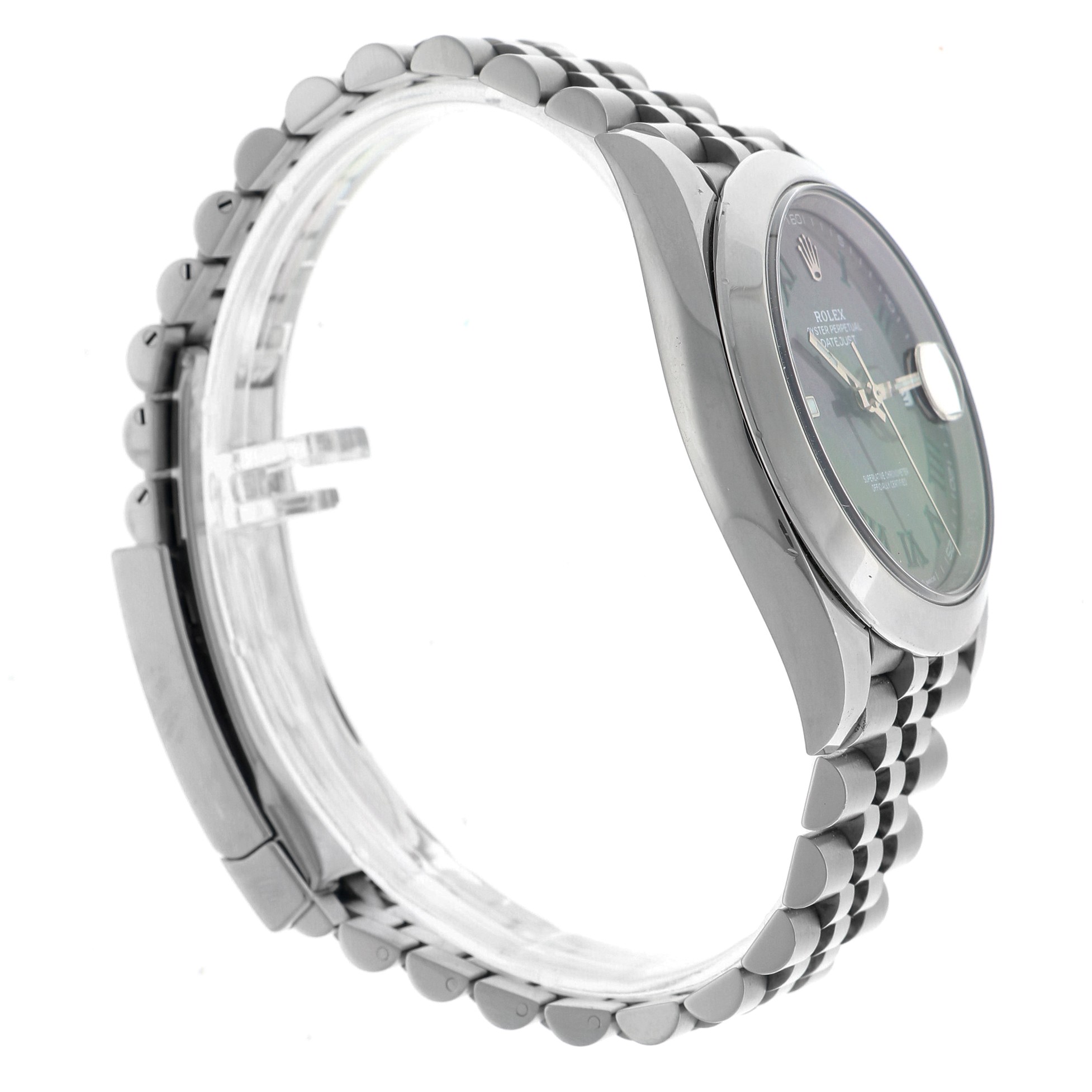 No Reserve - Rolex Datejust 41 Wimbledon 126300 - Men's watch - 2020. - Image 4 of 6