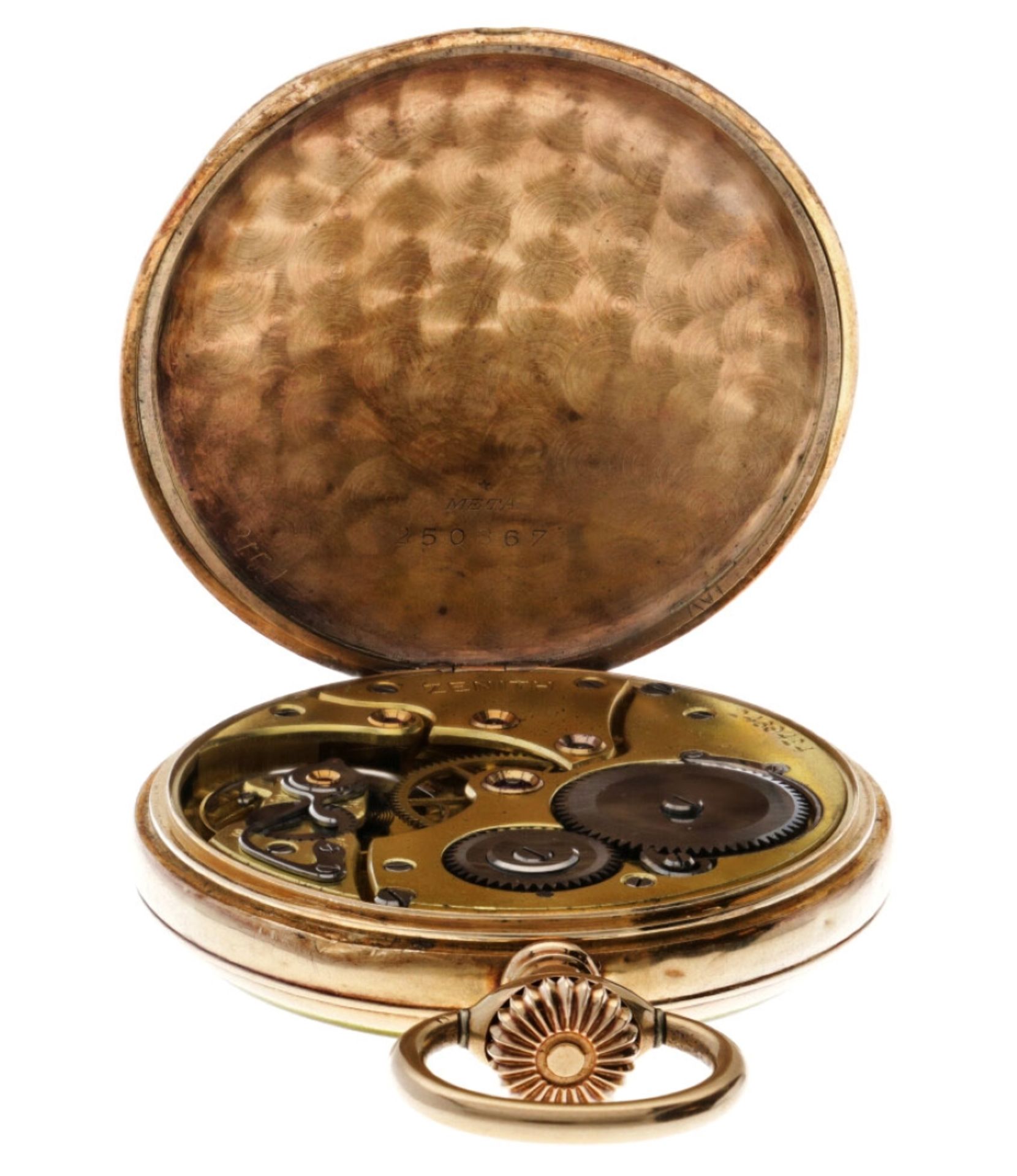 No Reserve - Zenith Lever-Escapement - Men's pocket watch - approx. 1900. - Bild 5 aus 6