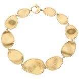 No Reserve - Marco Bicego 18K yellow gold link bracelet from the Lunaria collection