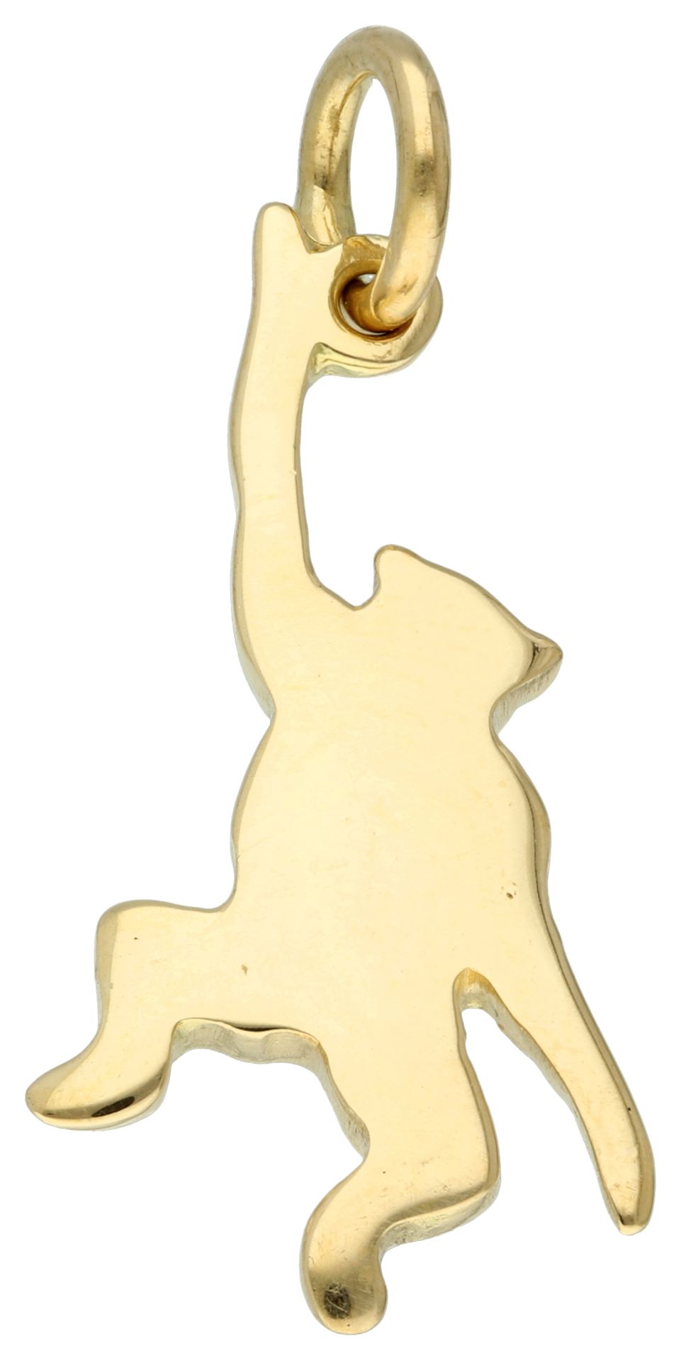 No Reserve - Pomellato 18K yellow gold DODO monkey pendant/charm.