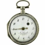 No Reserve - Lambrechts silver (925/1000) Verge Fusee - Men's pocketwatch - approx. 1850 Hasselt, Th