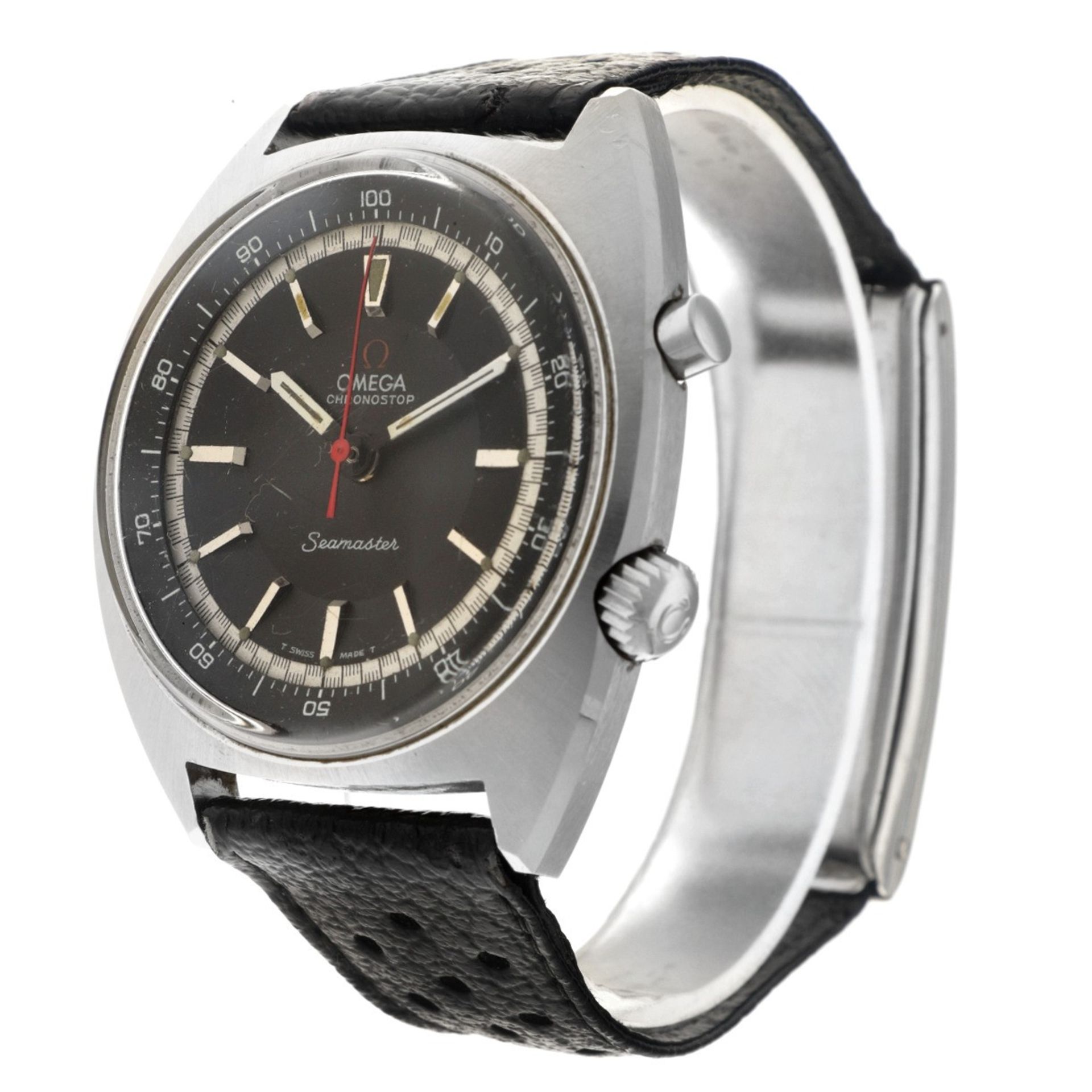 No Reserve - Omega Seamaster Chronostop 145.007 - Men's watch - approx. 1969. - Bild 2 aus 6
