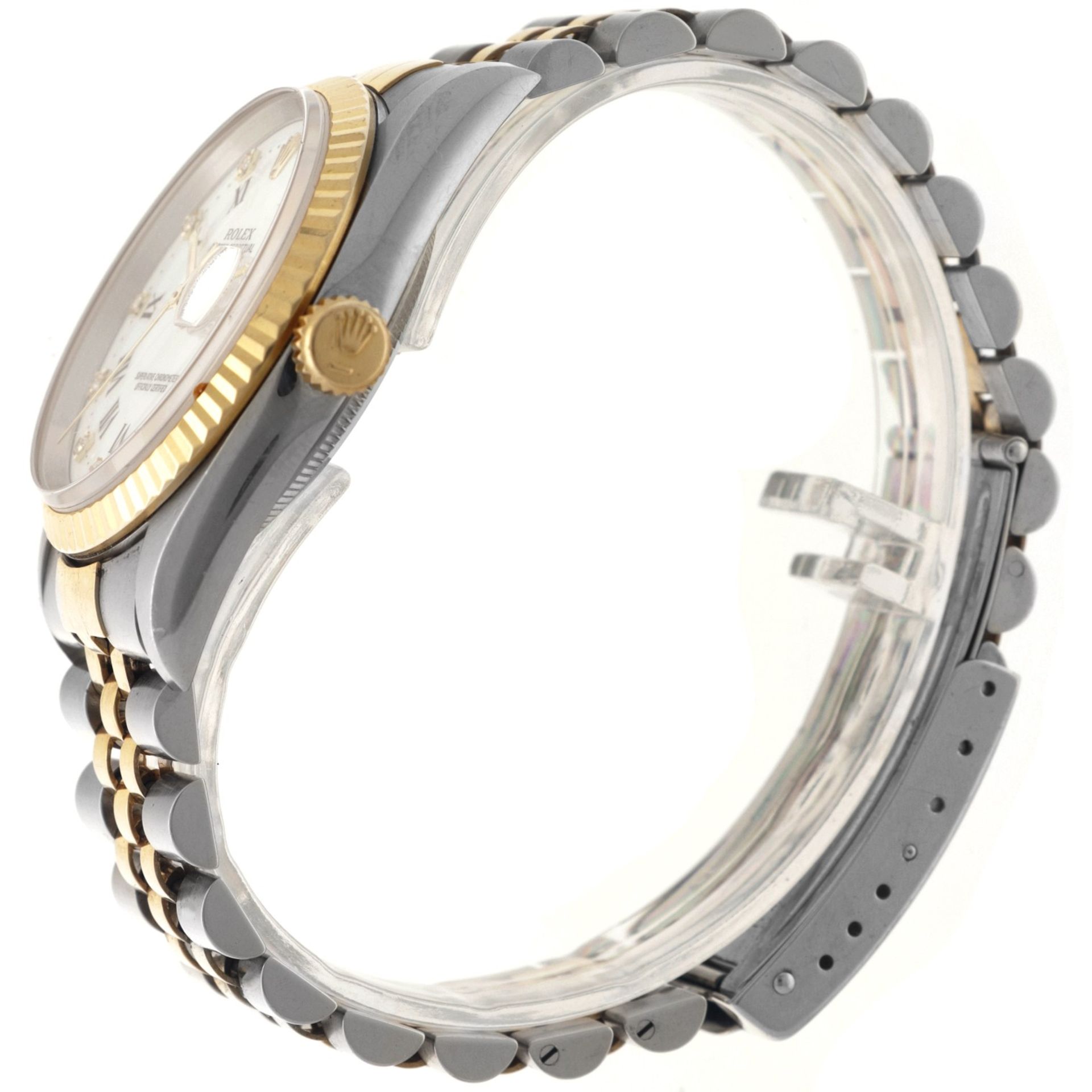 No Reserve - Rolex Datejust 36 'Diamond Buckley Dial' 16233 - Men's watch - approx. 1996. - Bild 5 aus 5