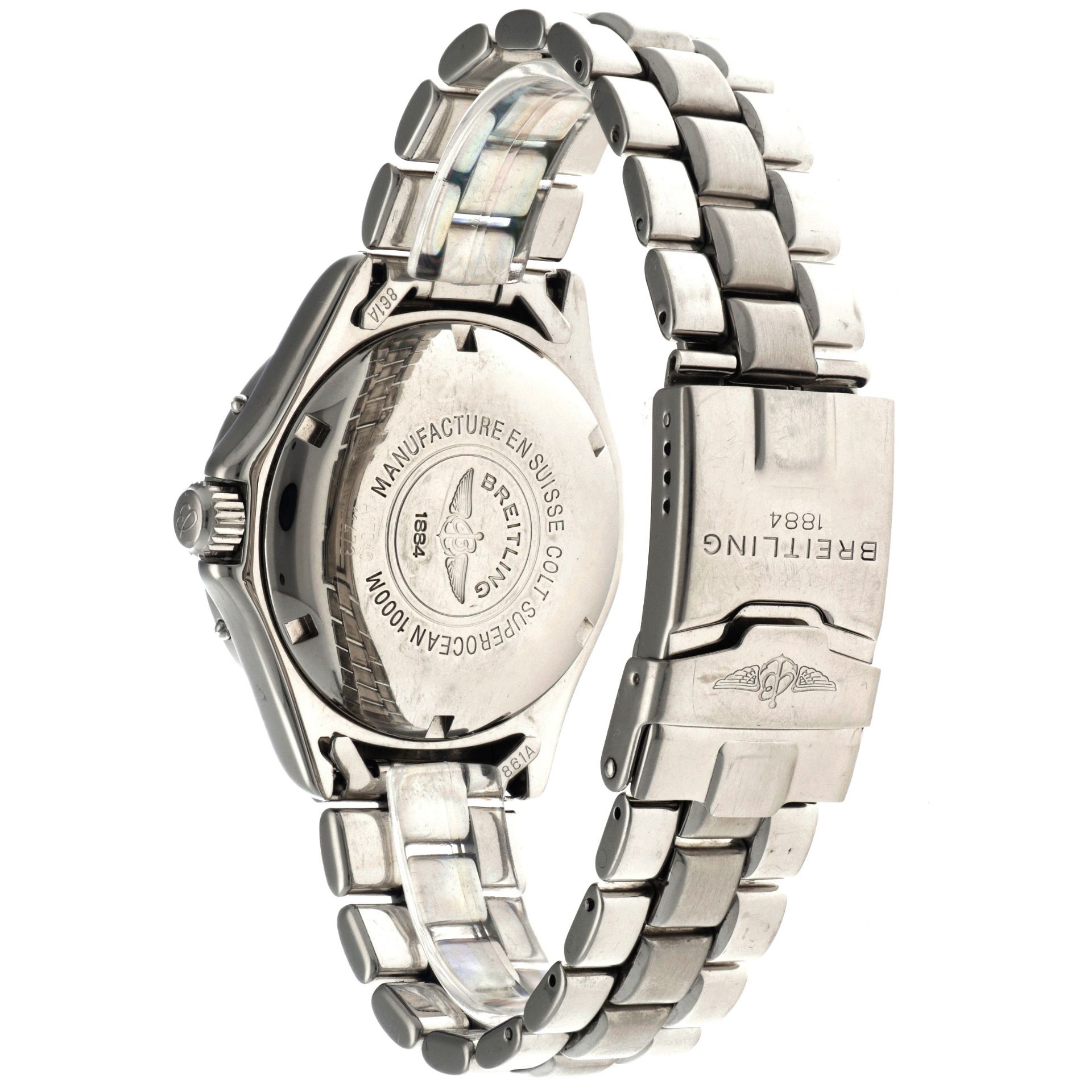 No Reserve - Breitling SuperOcean A17040 - Men's watch - 1997. - Bild 3 aus 6