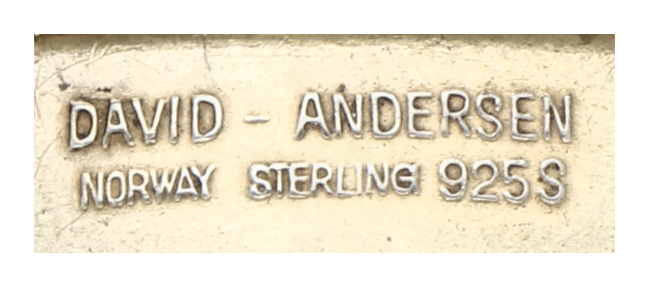 No Reserve - Sterling silver David Andersen brooch - Image 3 of 4