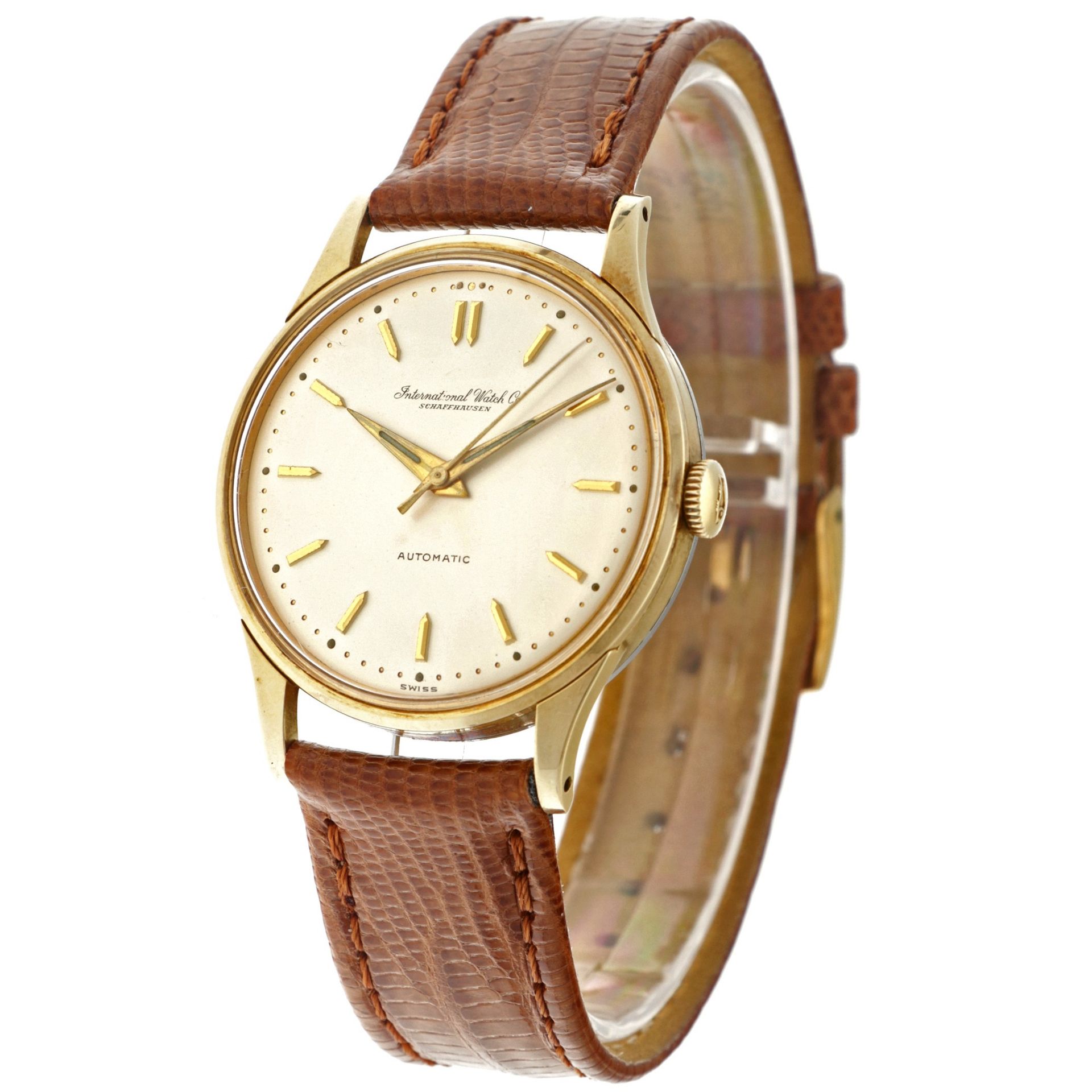 No Reserve - IWC cal. 853 Goldcap - Men's watch - 1960. - Bild 2 aus 6