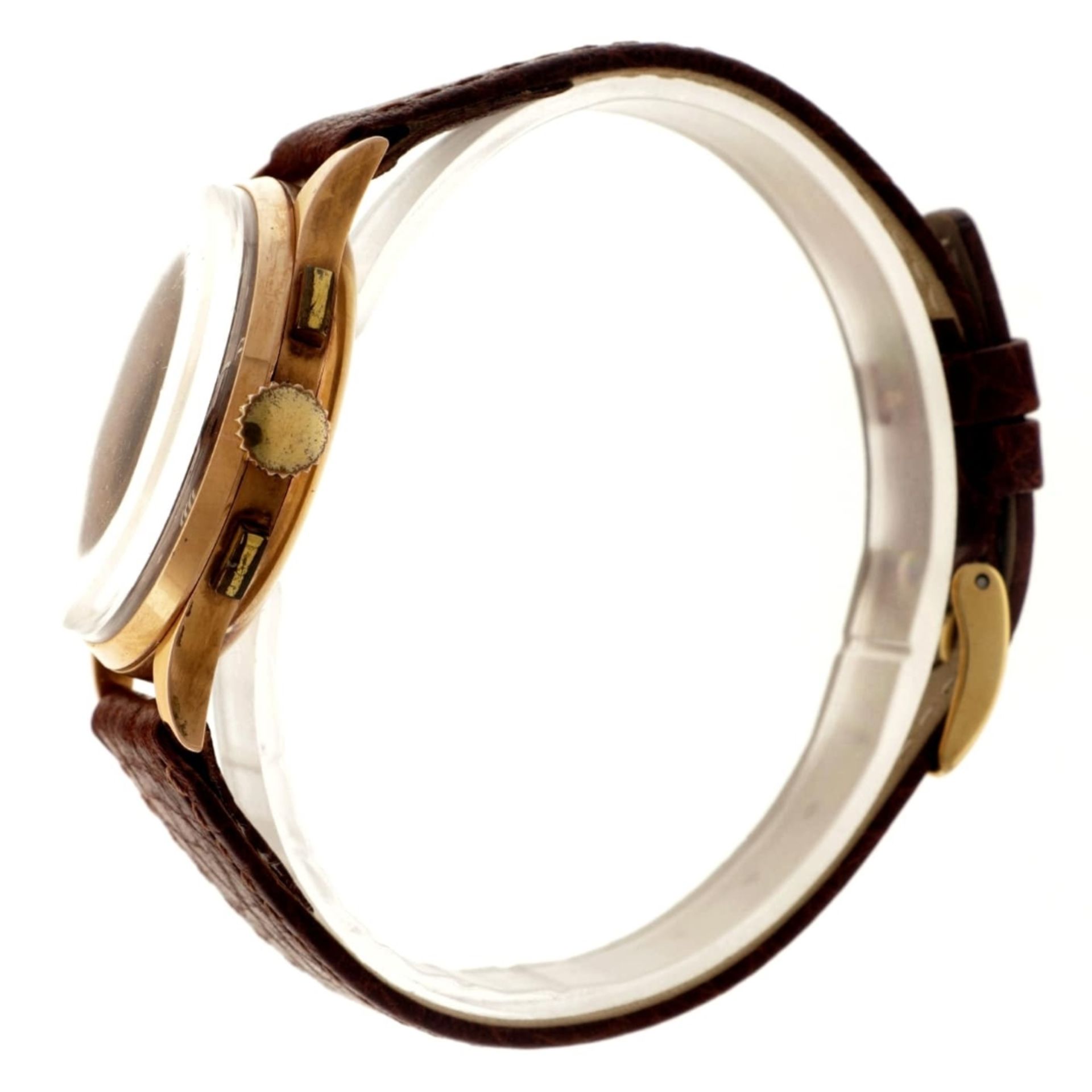 No Reserve - Baume & Mercier vintage 18K. chronograph - Men's watch. - Bild 5 aus 6