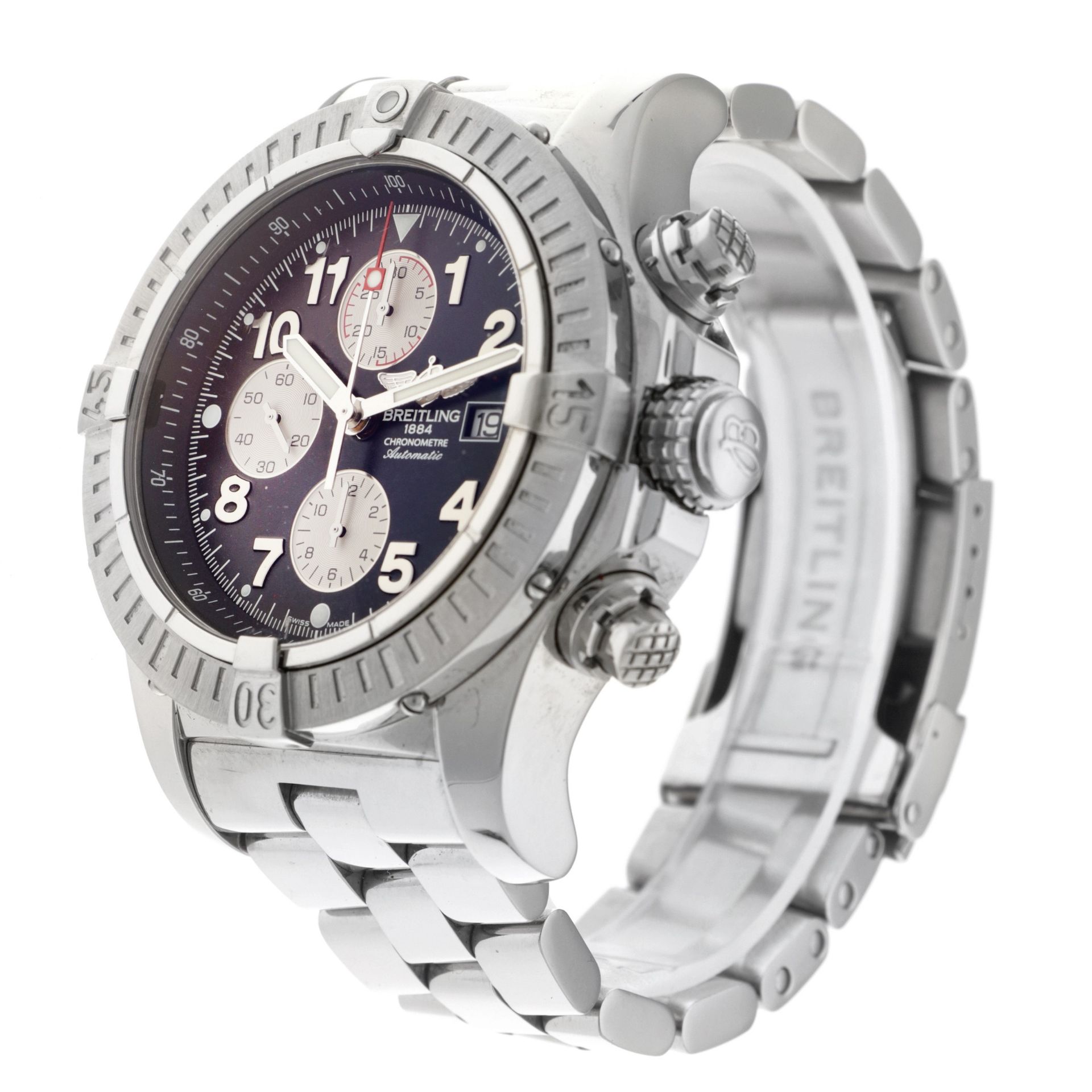 No Reserve - Breitling Super Avenger A13370 - Men's watch - 2006. - Bild 2 aus 6