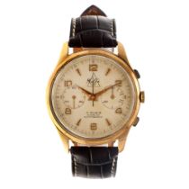 No Reserve - Relbi Chronograph Suisse (18K.) - Men's watch.