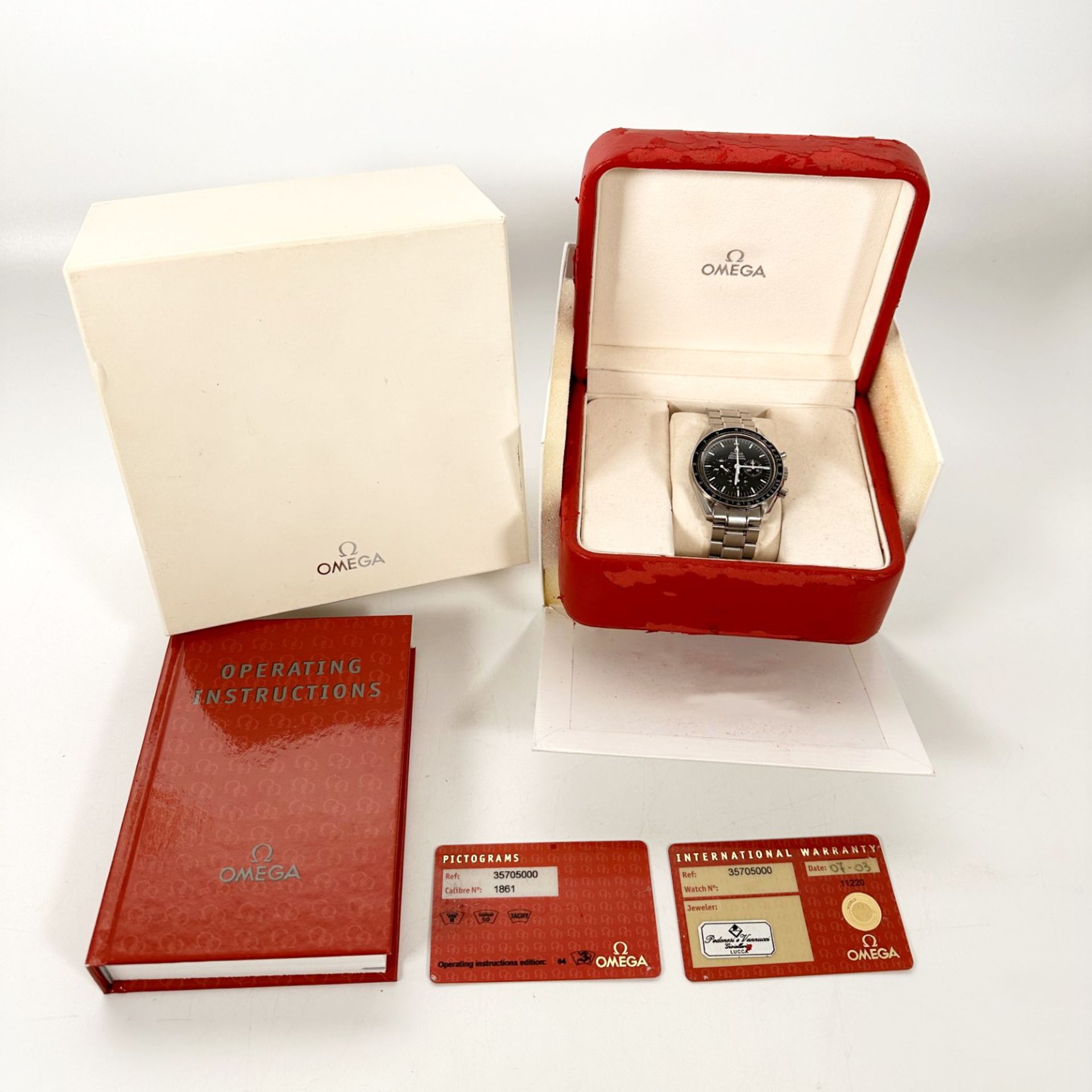 No Reserve - Omega Speedmaster Professional 35705000 - Men's watch - 2003. - Bild 6 aus 6