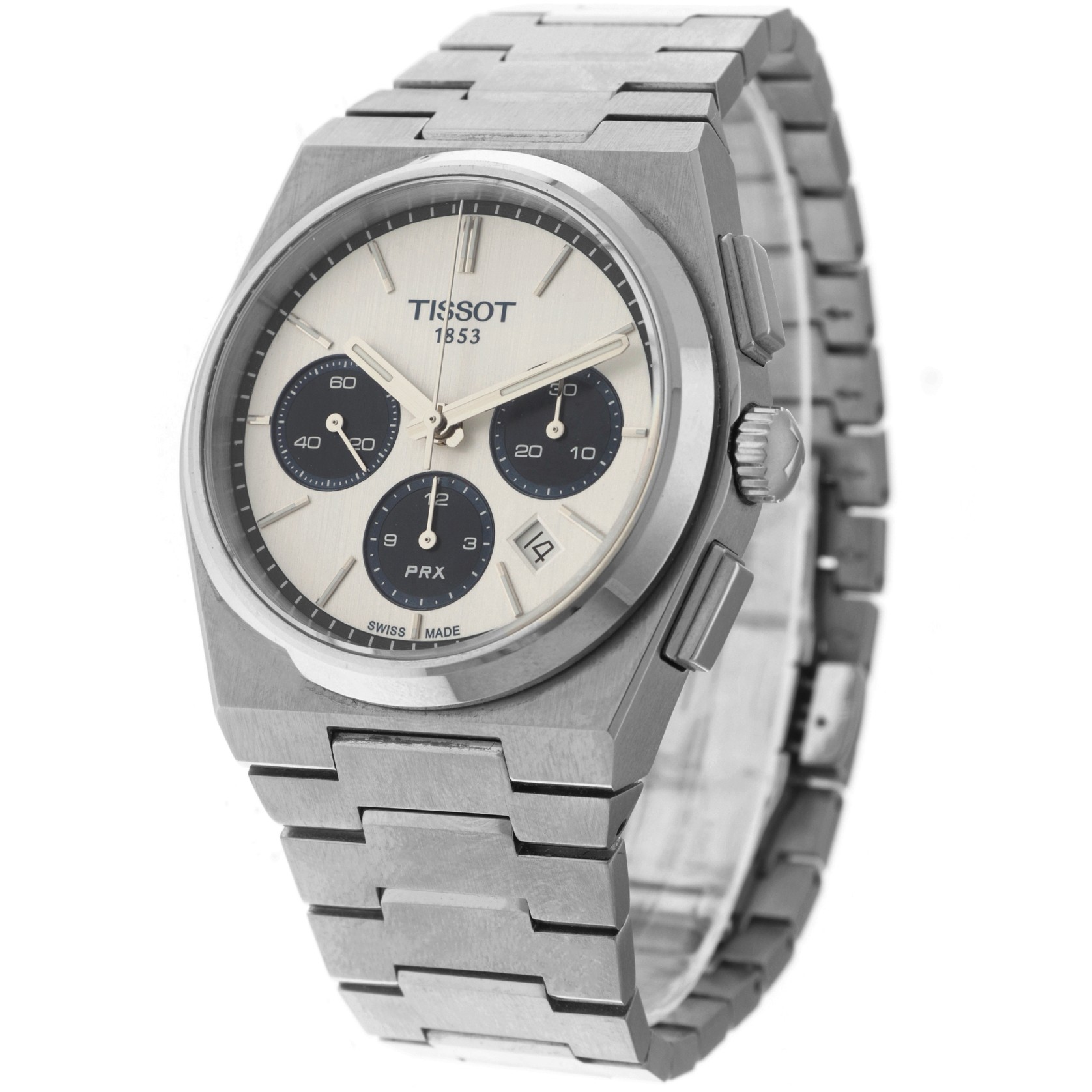 No Reserve - Tissot PRX "Panda" Chronograph T137.427.11.011.01 - Men's watch.  - Image 2 of 6