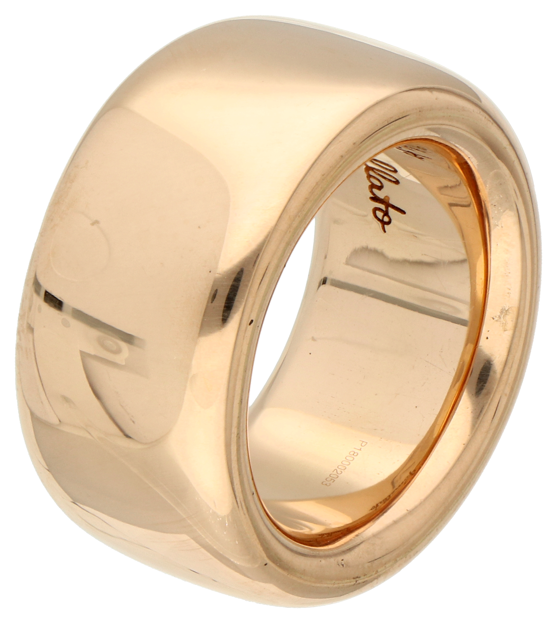 No Reserve - Pomellato 18K rose gold Iconica ring.