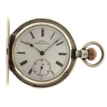 No Reserve - J. Assman Silver (900/1000) - Men's pocket watch. 