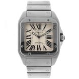 No Reserve - Cartier Santos 100 XL 2656 - Men's watch. 