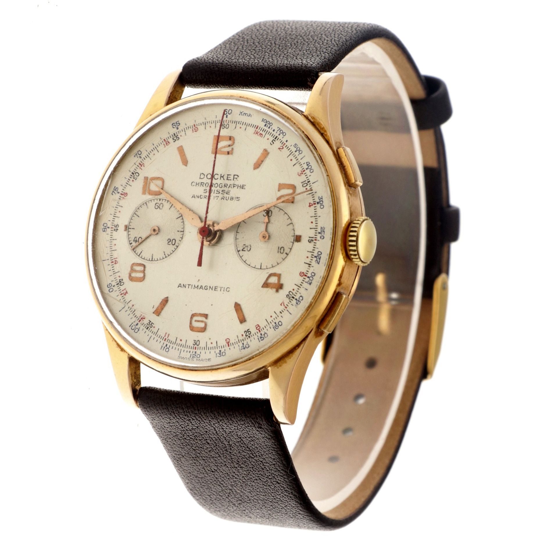 No Reserve - Docker Chronograph Suisse - Men's watch.  - Image 2 of 7