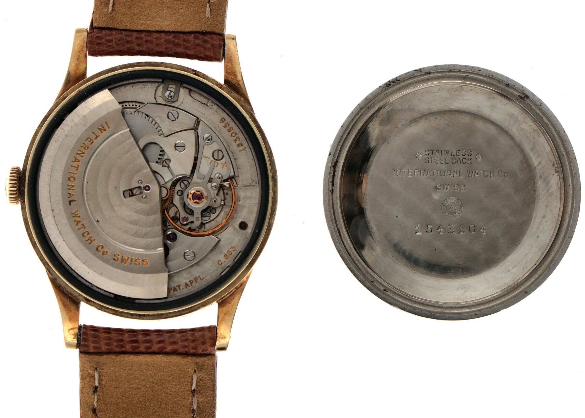 No Reserve - IWC cal. 853 Goldcap - Men's watch - 1960. - Bild 6 aus 6