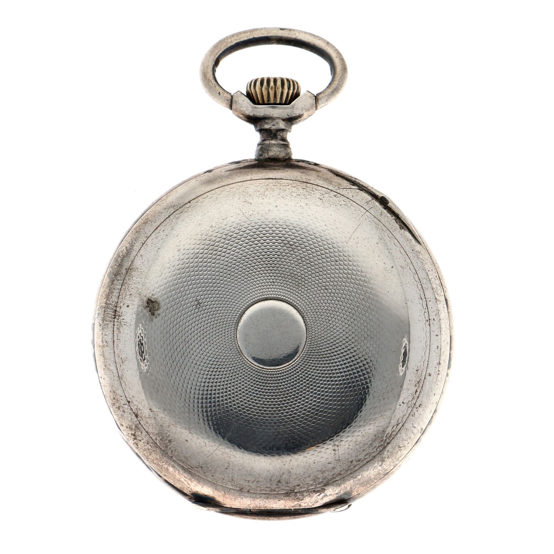 No Reserve - Omega Lever-Escapement silver 800/1000 - Men's pocketwatch - approx. 1958. - Bild 2 aus 5