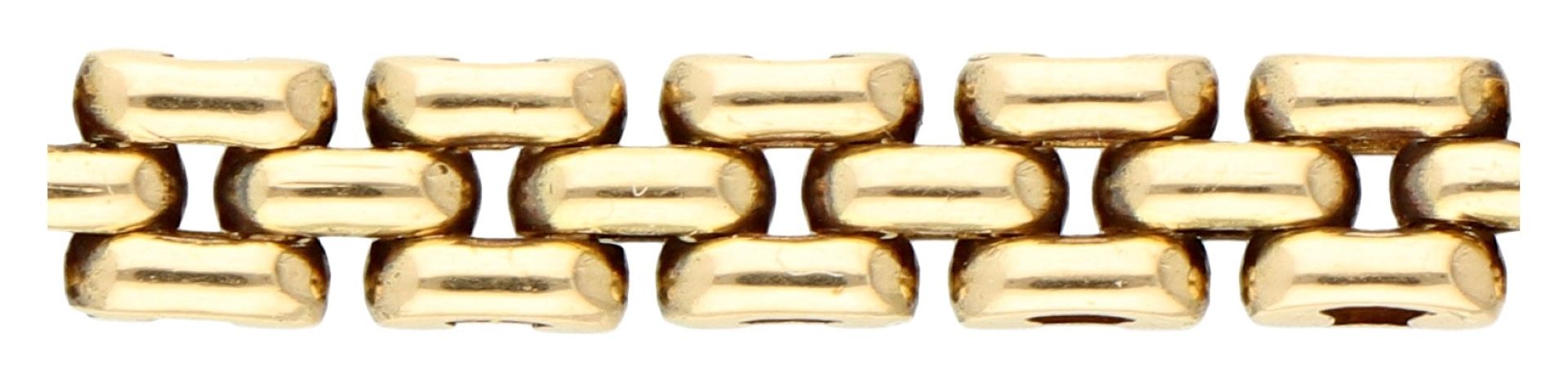 No Reserve - Cartier 18K yellow gold Panthére link bracelet. - Bild 2 aus 4