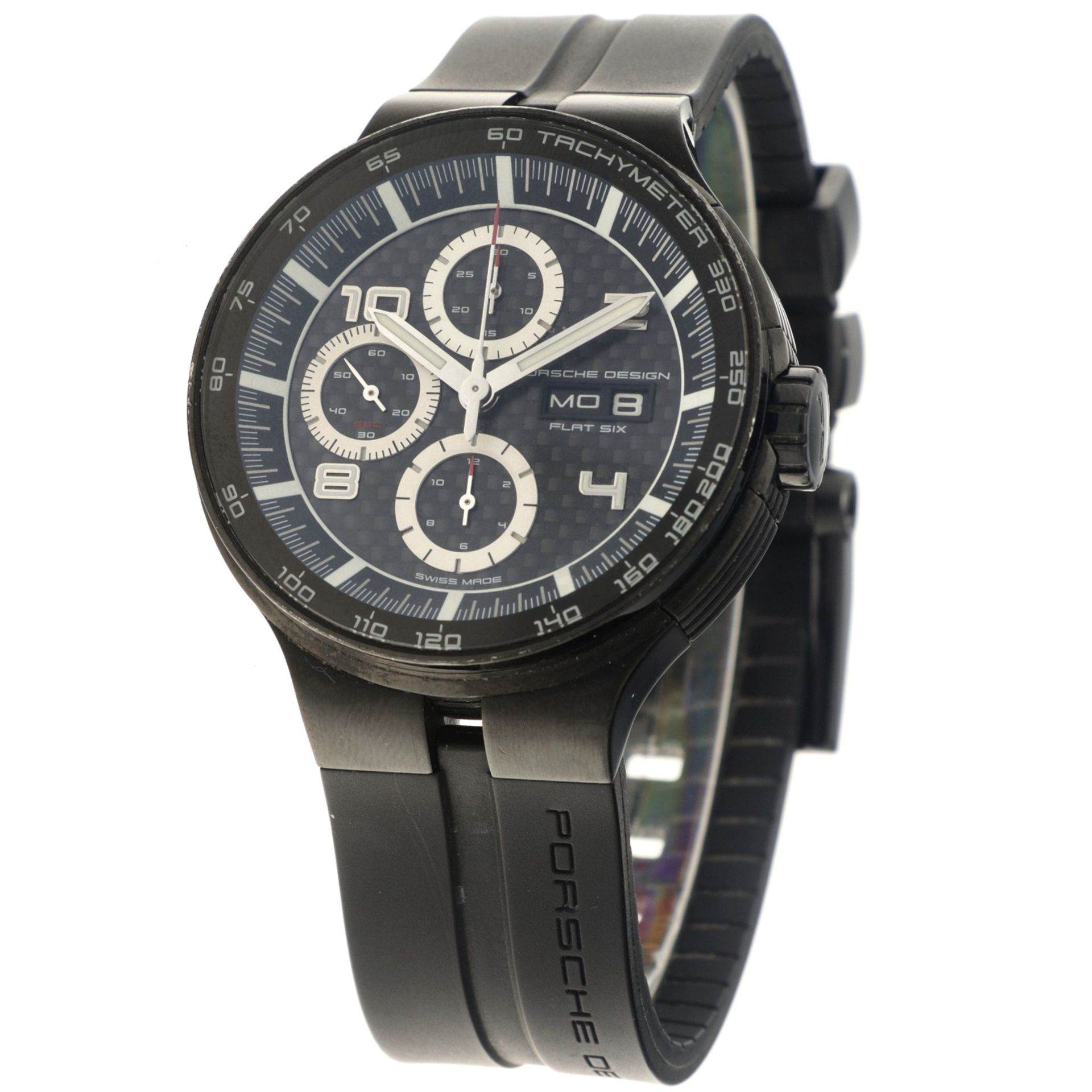 No Reserve - Porsche Design Flat Six 6360.43 - Men's watch - 2015. - Image 2 of 6