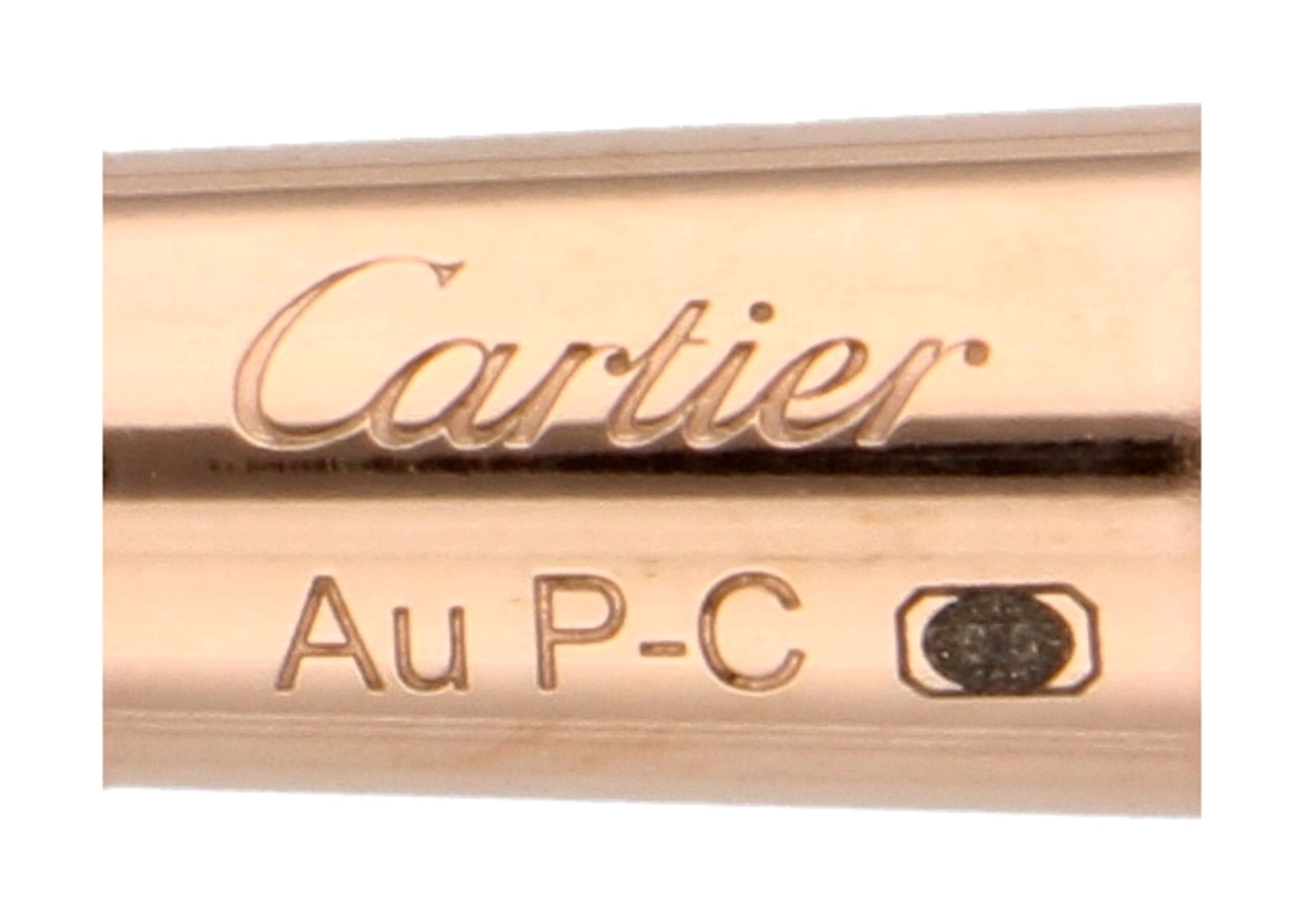 No Reserve - Cartier 18k rose gold love bracelet. - Bild 4 aus 4