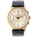 No Reserve - Gigandet Vintage  Chronograph 18K. - Men's watch. 