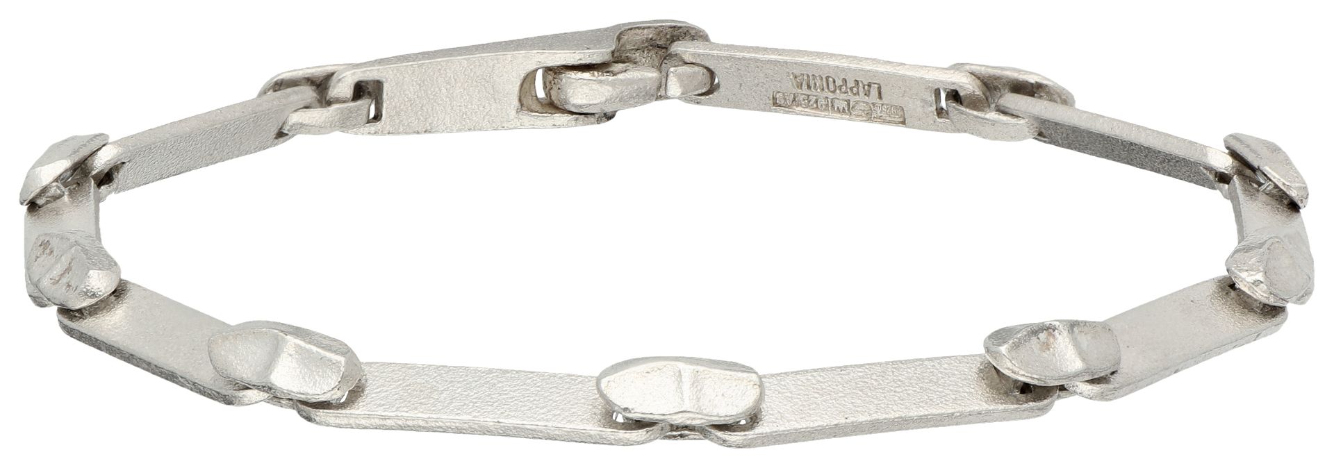No Reserve - Lapponia Sterling silver link bracelet