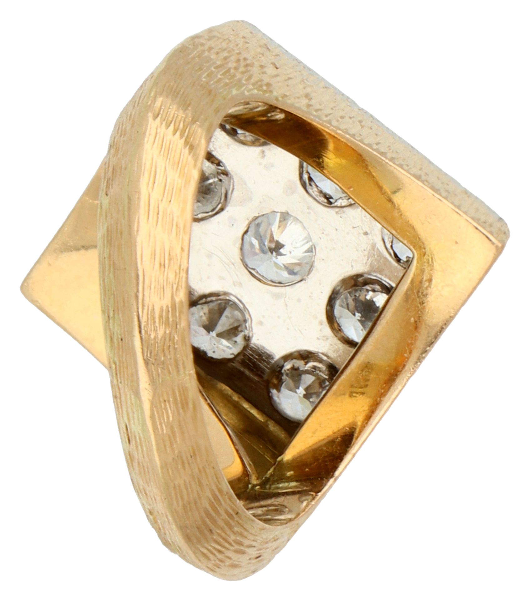 No Reserve - 18K yellow gold ring set with approx. 1.62 ct. diamond. - Bild 2 aus 2