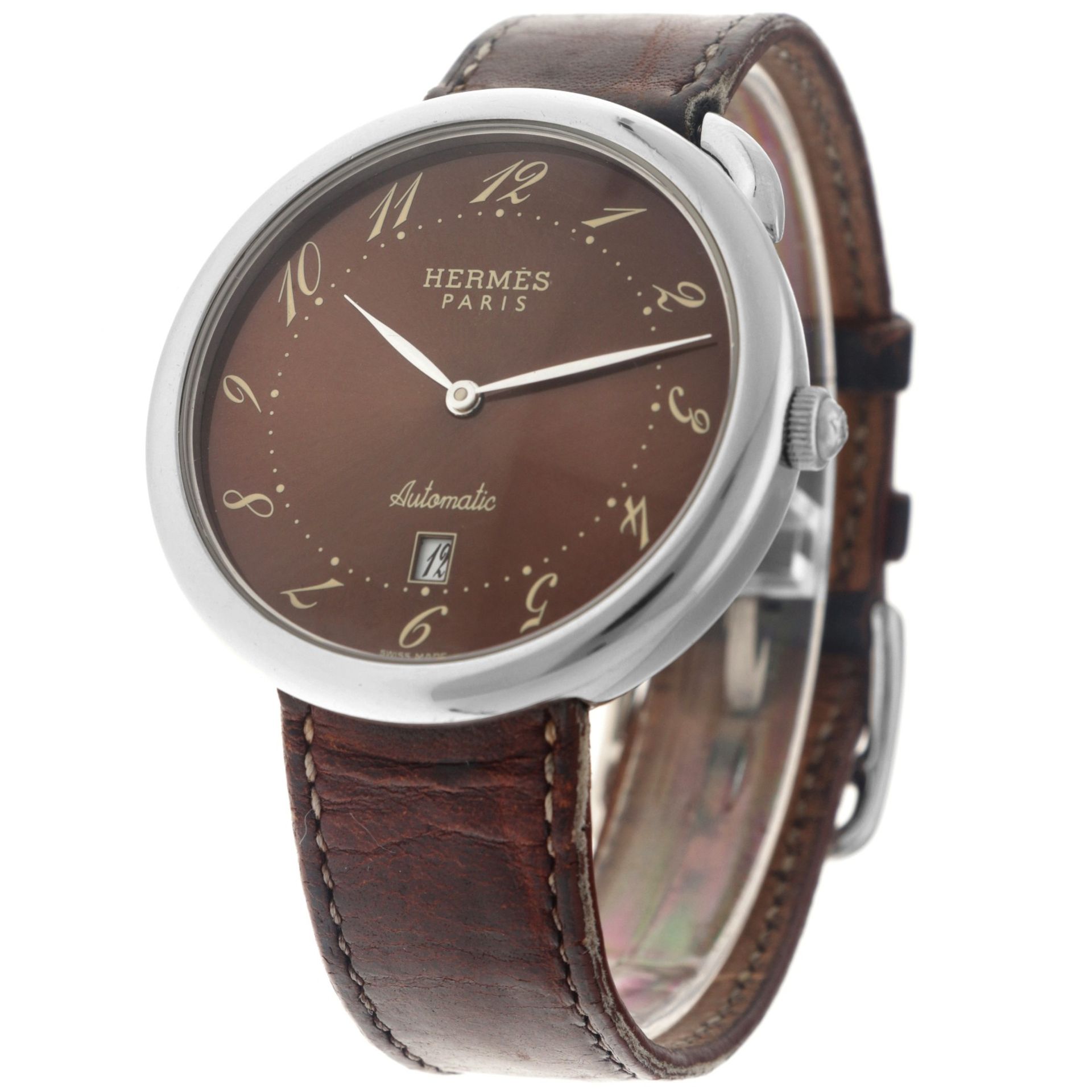 No Reserve - Hermès Arceau AR4.810 - Men's watch.  - Bild 2 aus 5