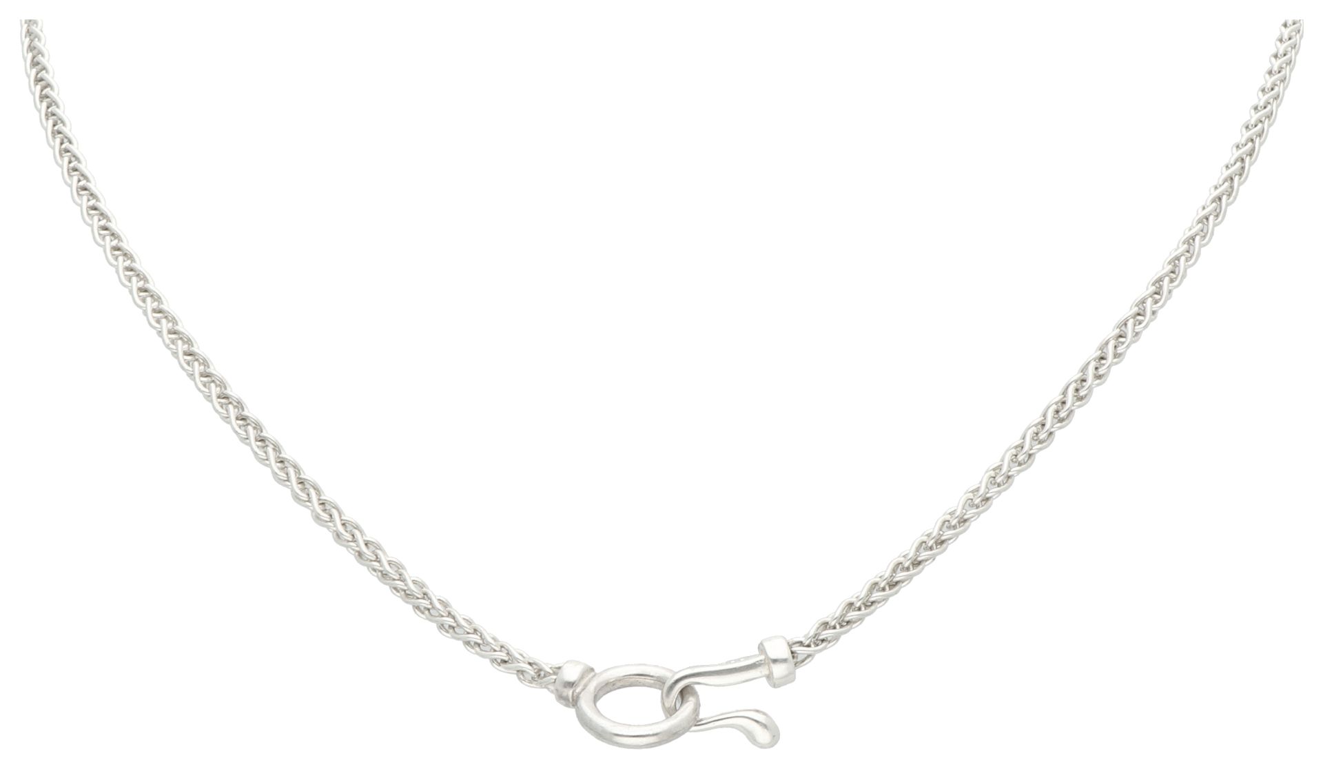 No Reserve - Georg Jensen Sterling silver pendant on necklace no. 500 - Bild 3 aus 5
