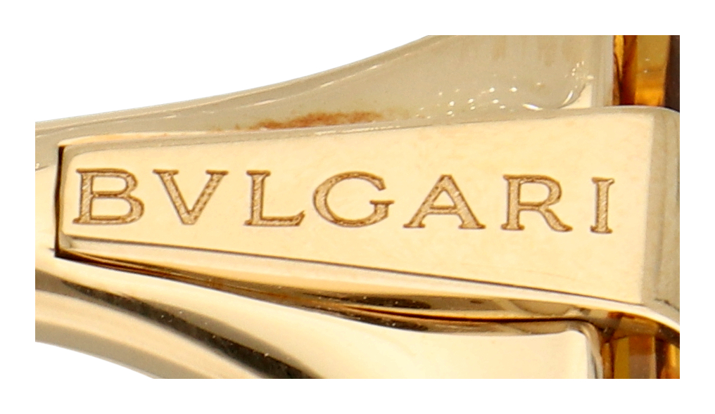 No Reserve - Bvlgari 18K yellow gold 'Allegra' ring set with approx. 9.13 ct. citrine. - Image 3 of 4