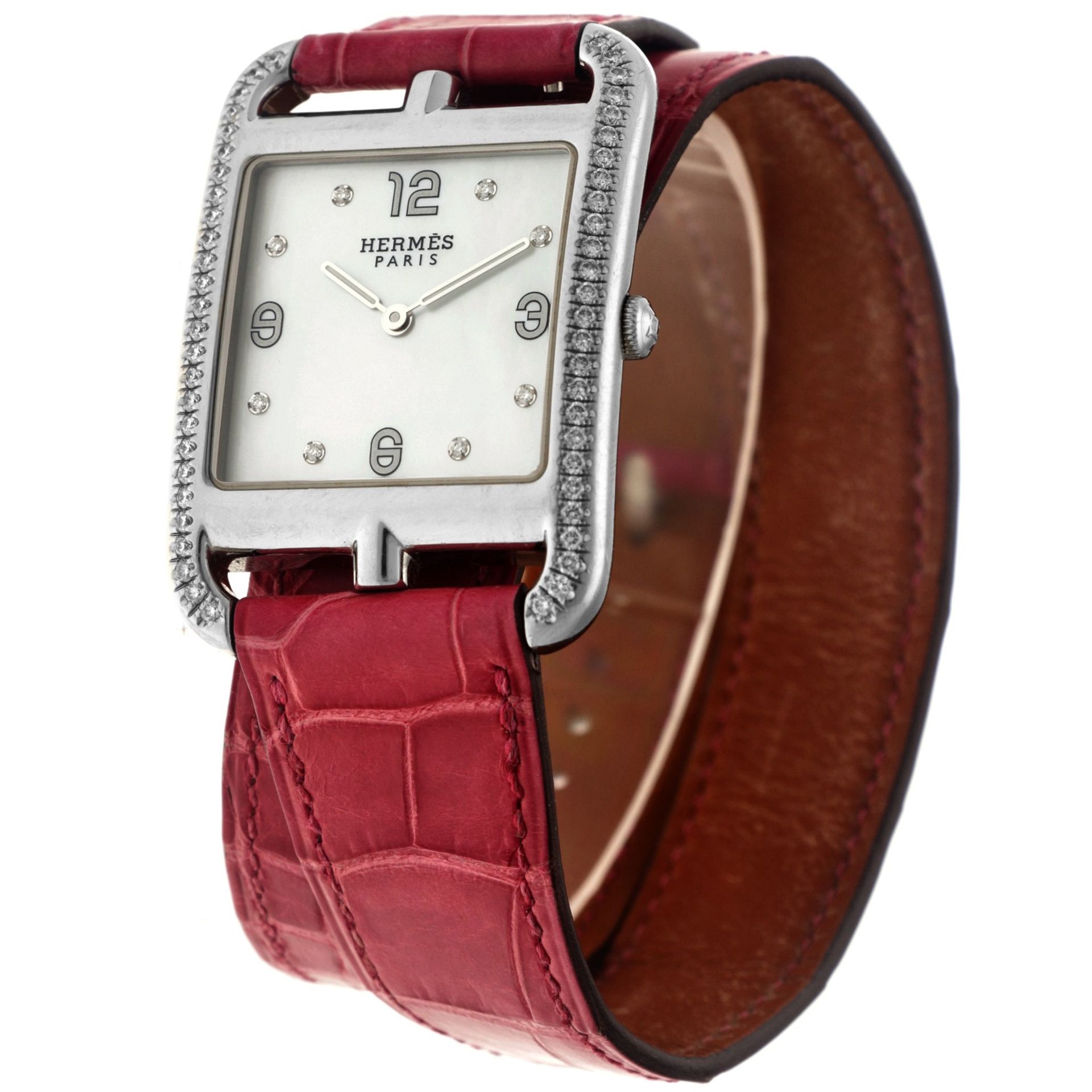 No Reserve - Hermès Cape Cod CC3.731 - Ladies watch. - Bild 2 aus 5