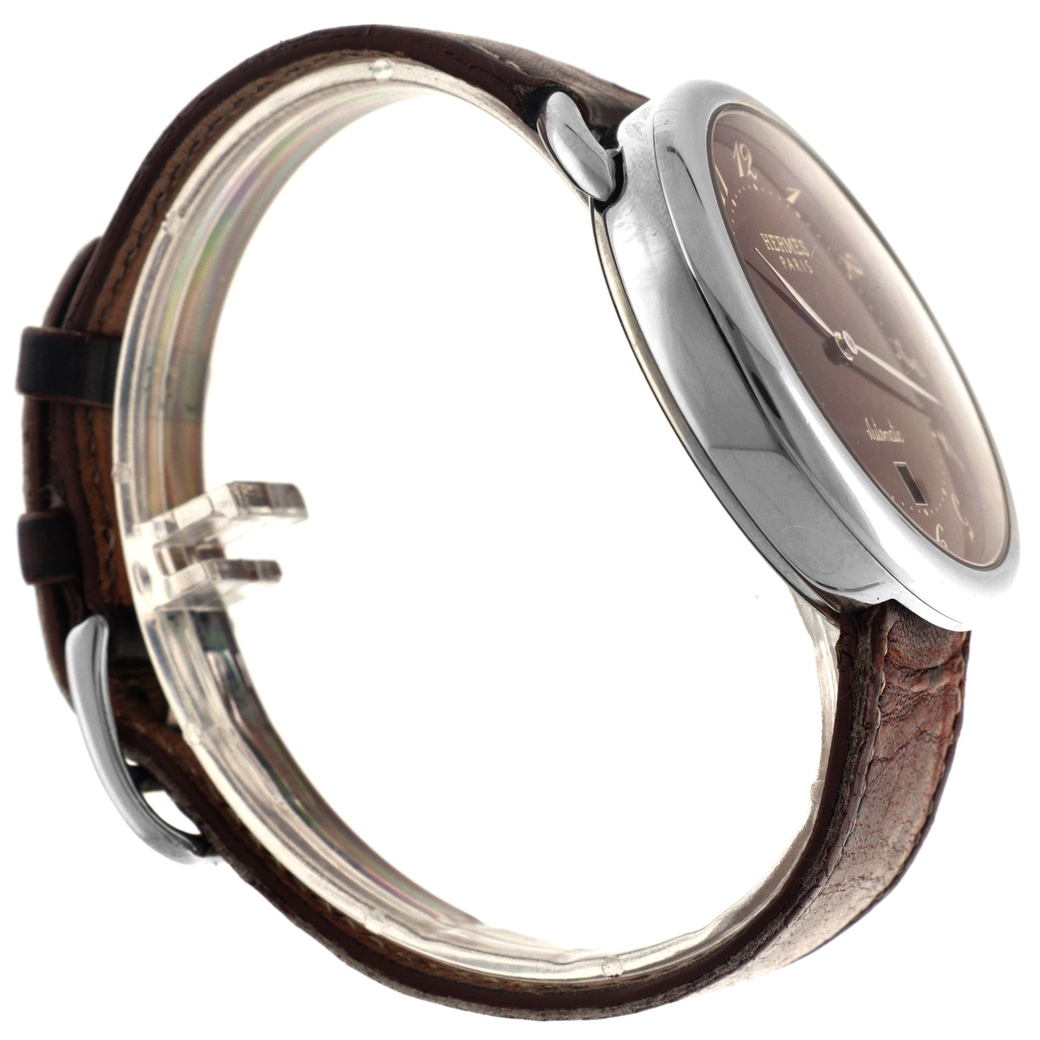No Reserve - Hermès Arceau AR4.810 - Men's watch.  - Image 4 of 5