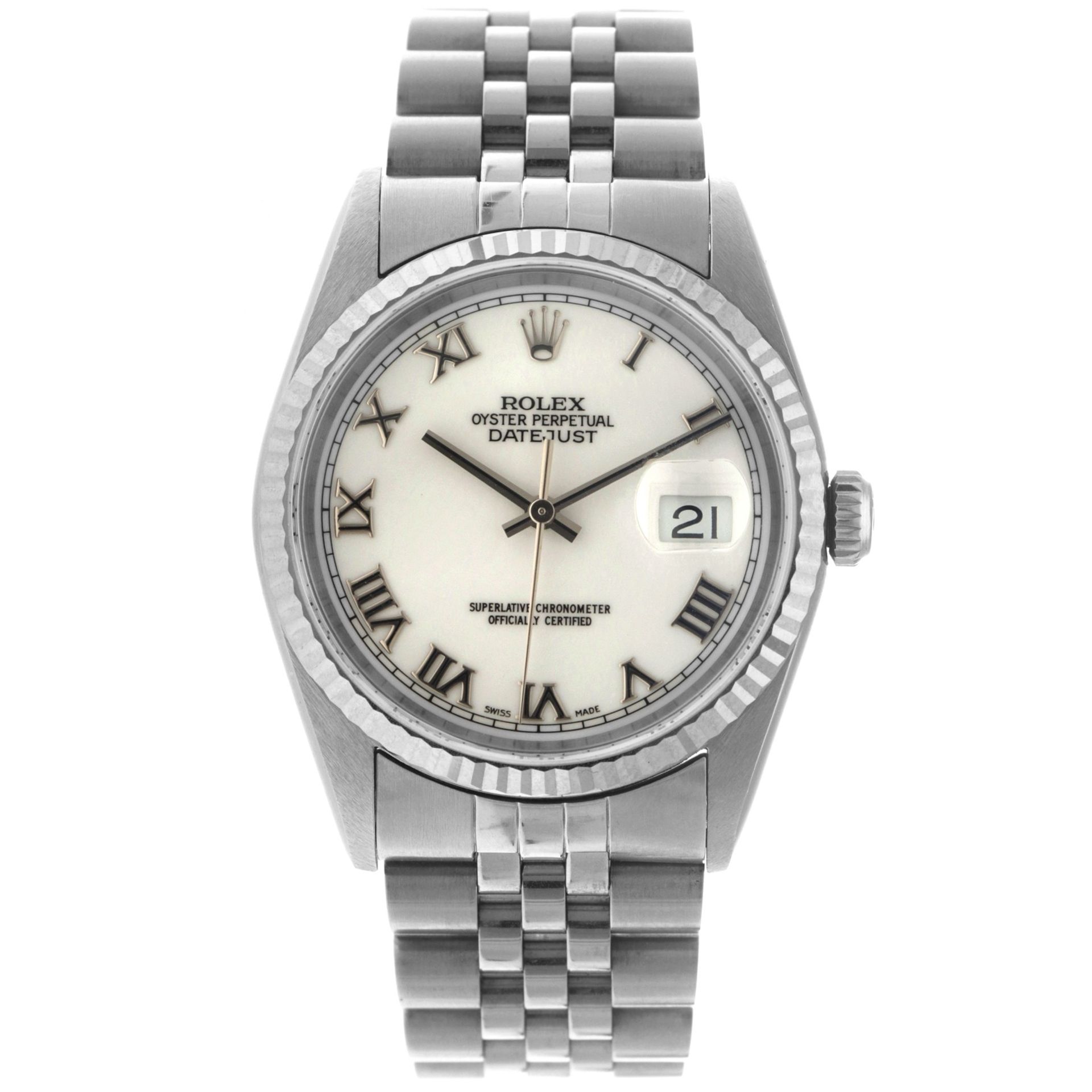 No Reserve - Rolex Datejust 36 16234 - Men's watch - approx. 1997.
