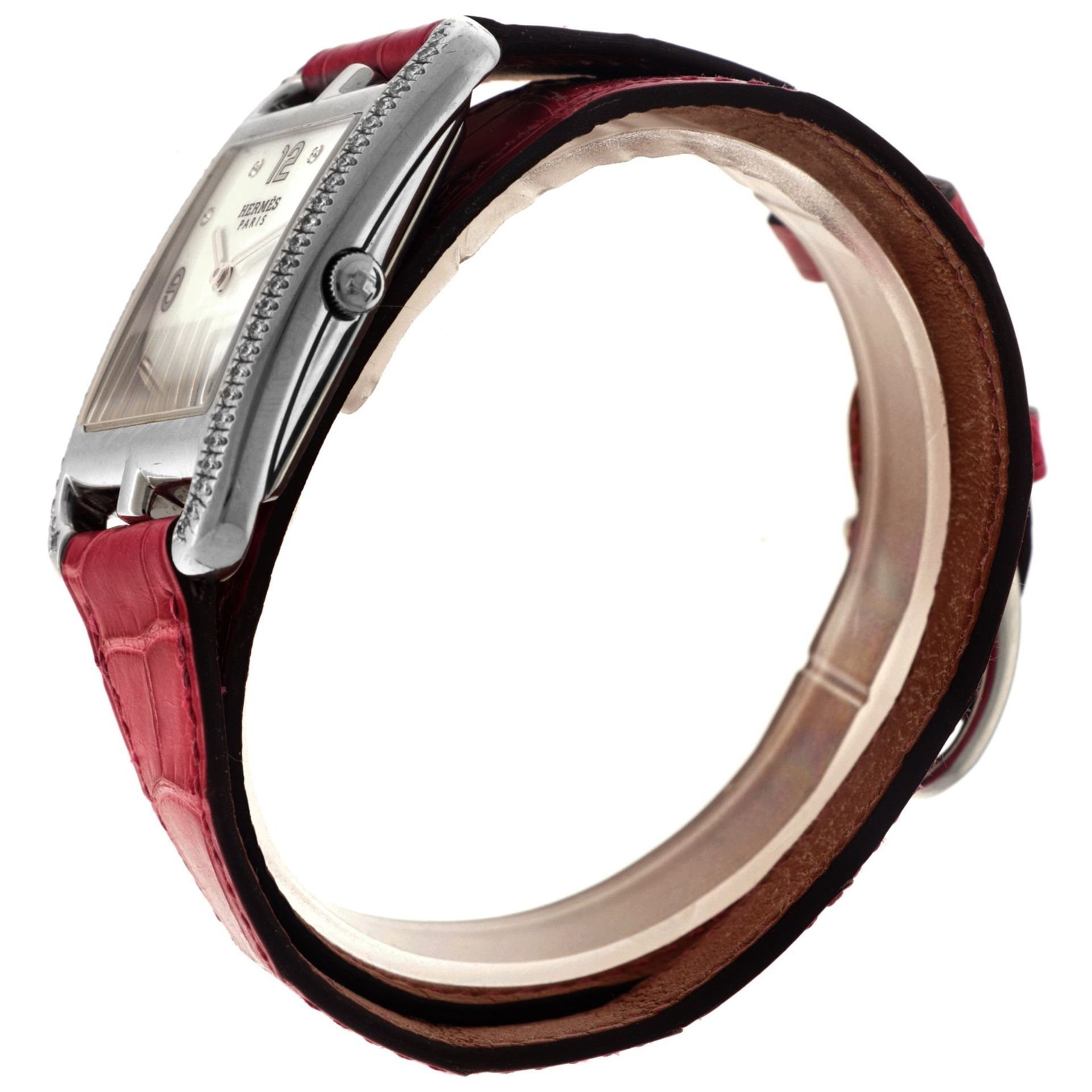 No Reserve - Hermès Cape Cod CC3.731 - Ladies watch. - Image 5 of 5